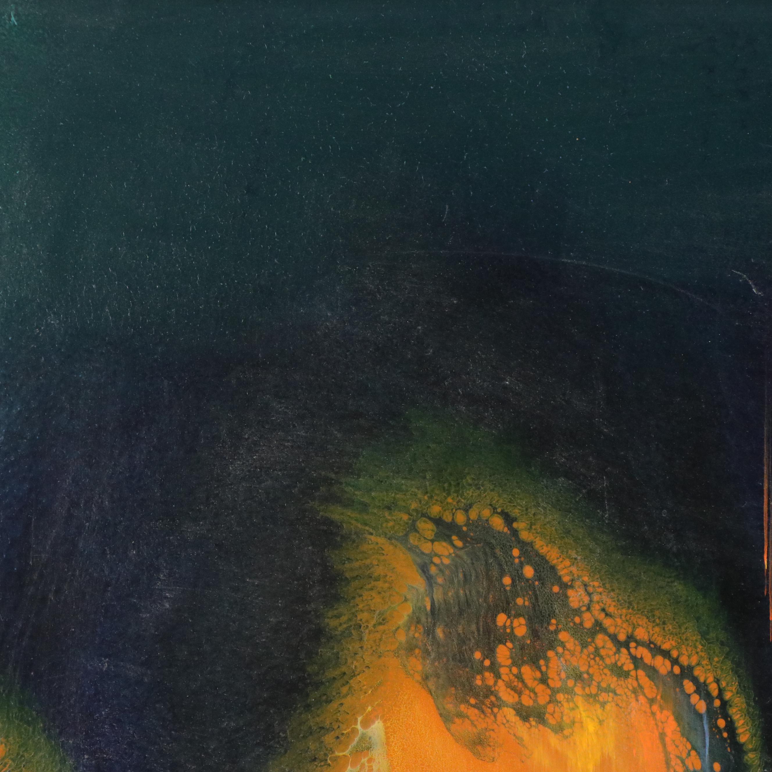 Leonardo Nierman Abstract Expressionist Oil Painting