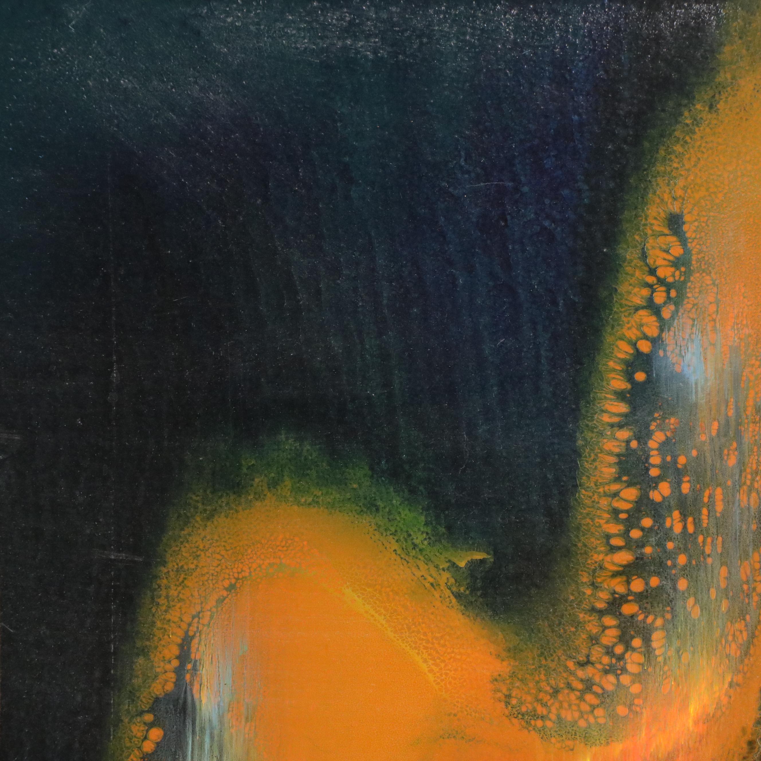 Leonardo Nierman Abstract Expressionist Oil Painting