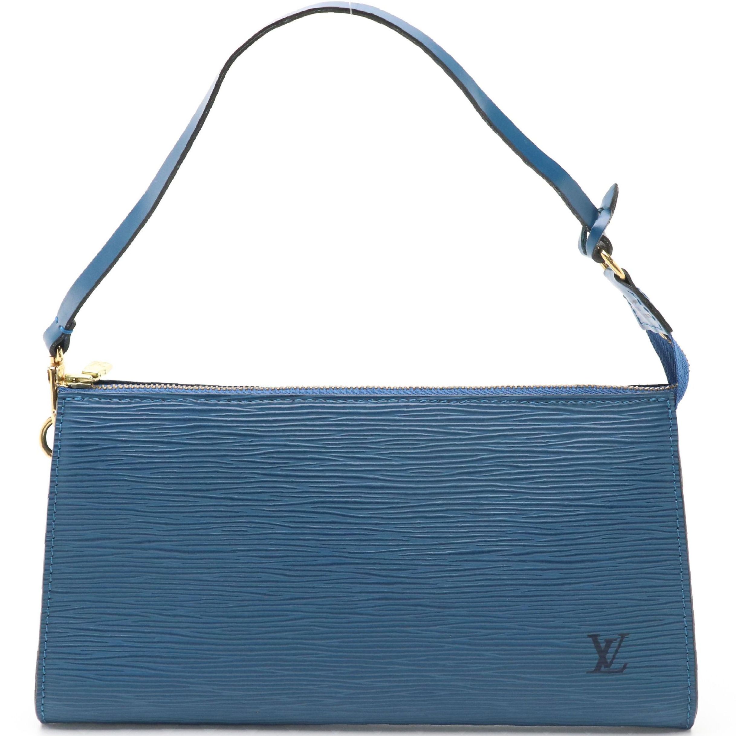 Louis Vuitton Pochette Accessoires in Toledo Blue Epi Leather
