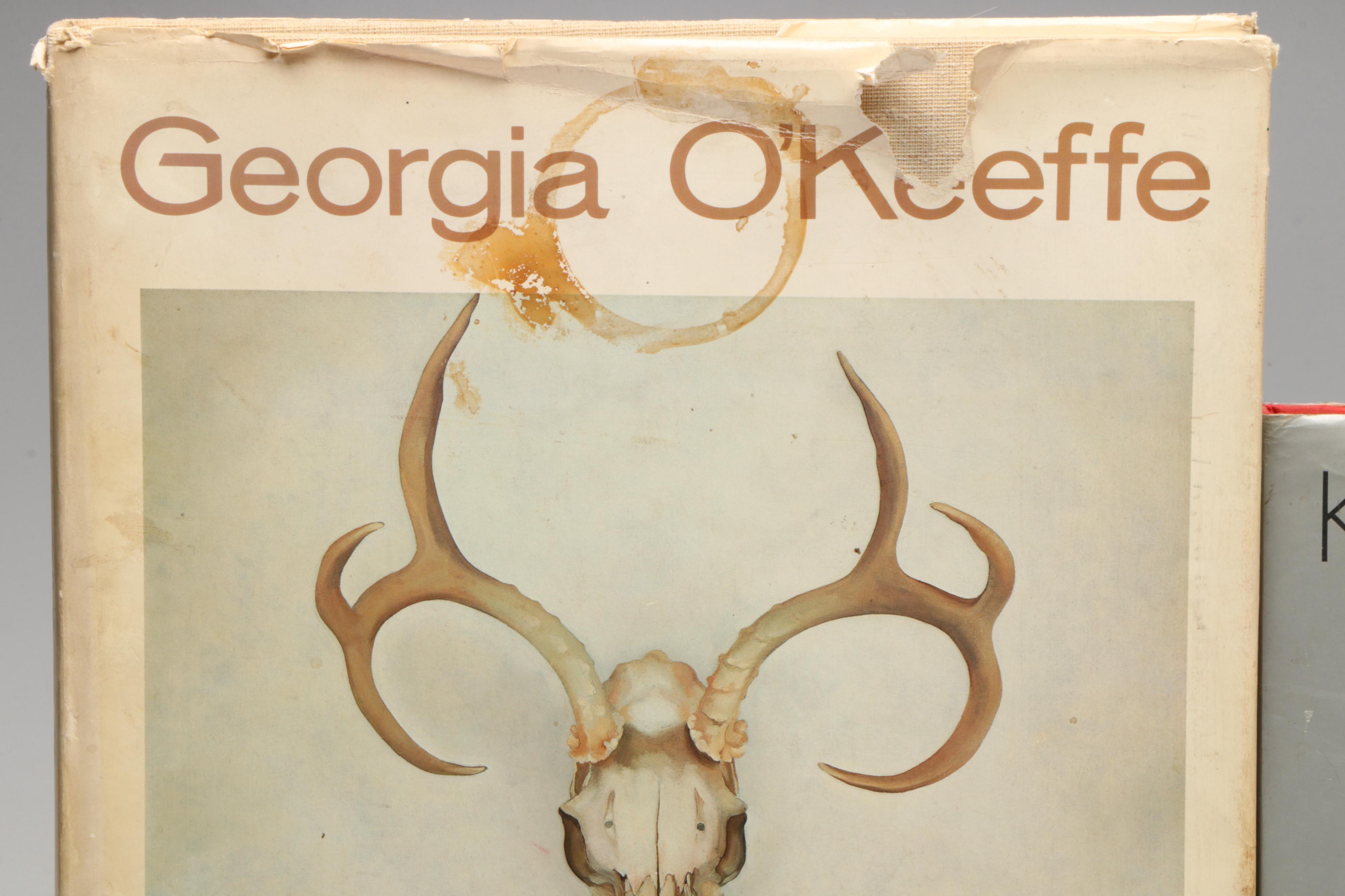 First Edition "Georgia O'Keeffe" by Georgia O'Keeffe and More Art Books