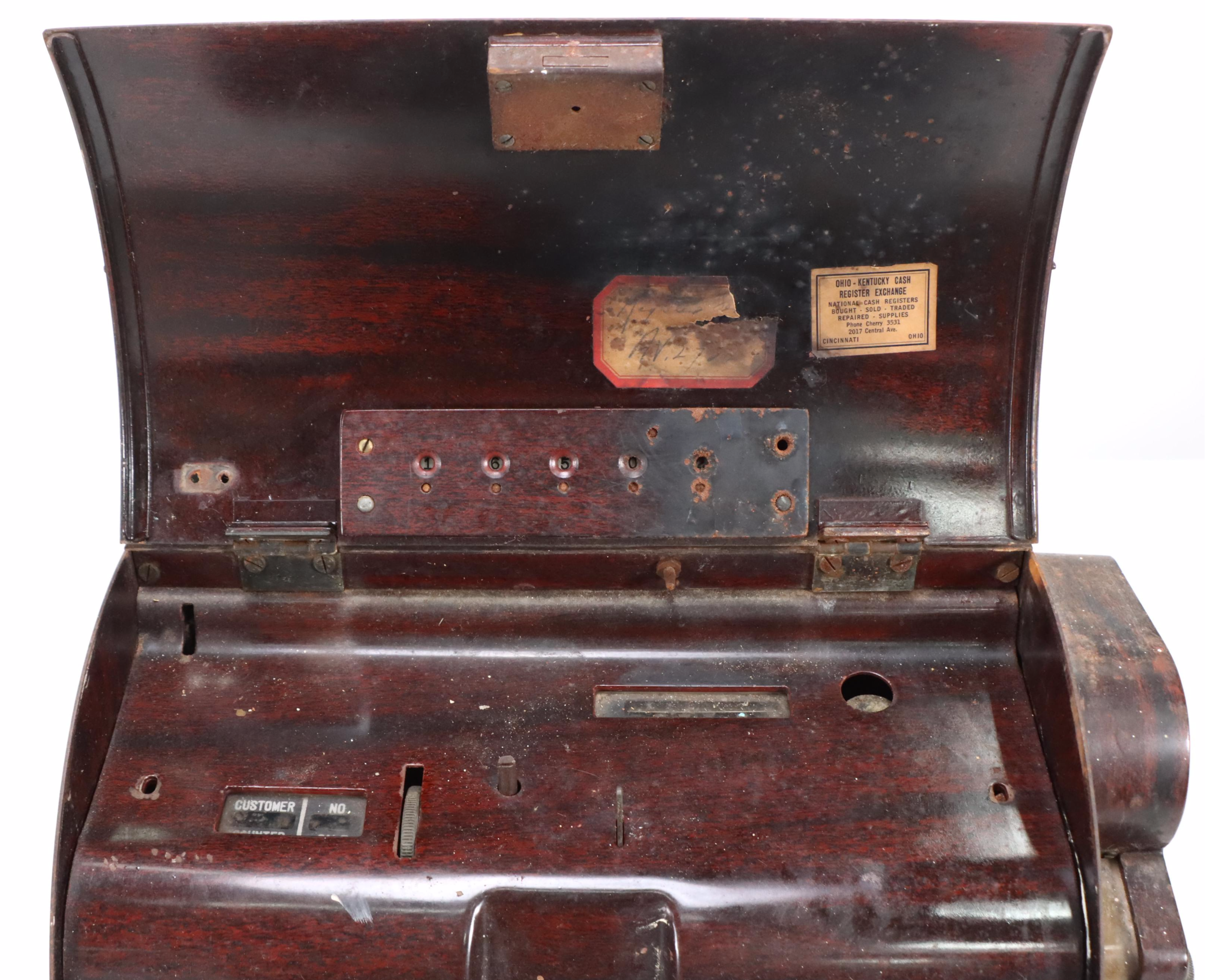 National Cash Register Co. Model 726 Faux Bois Cash Register, 1925