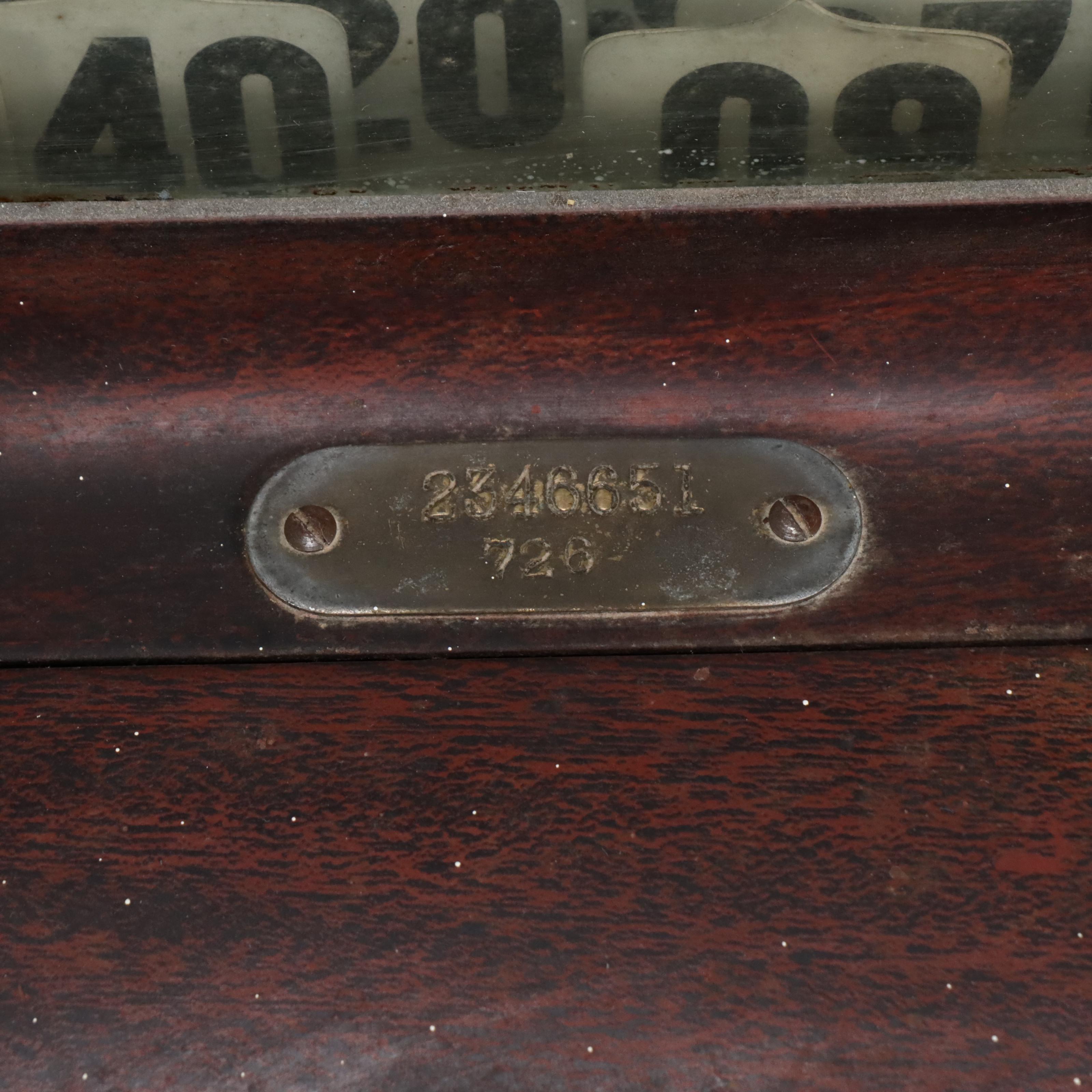 National Cash Register Co. Model 726 Faux Bois Cash Register, 1925