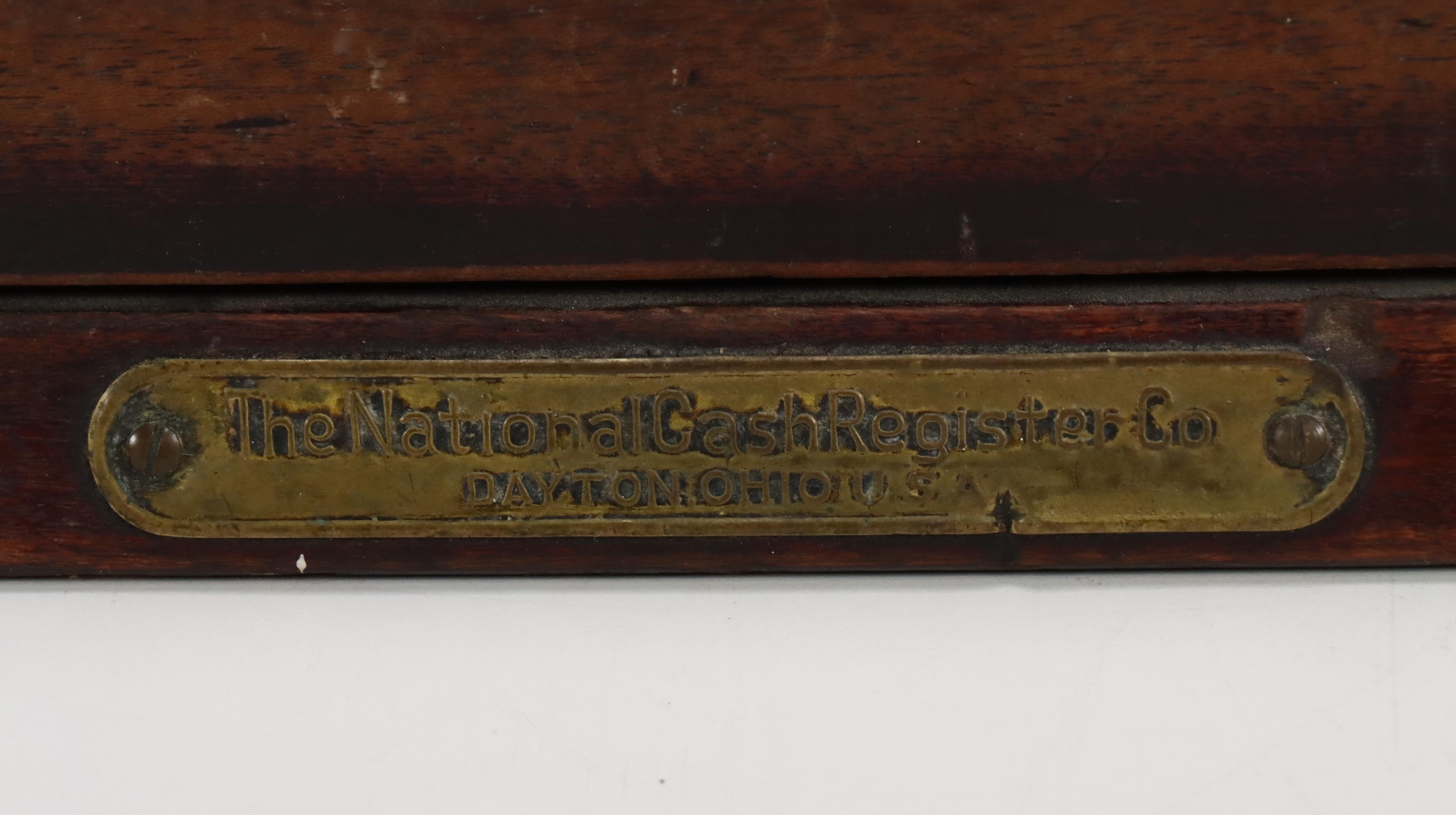 National Cash Register Co. Model 726 Faux Bois Cash Register, 1925