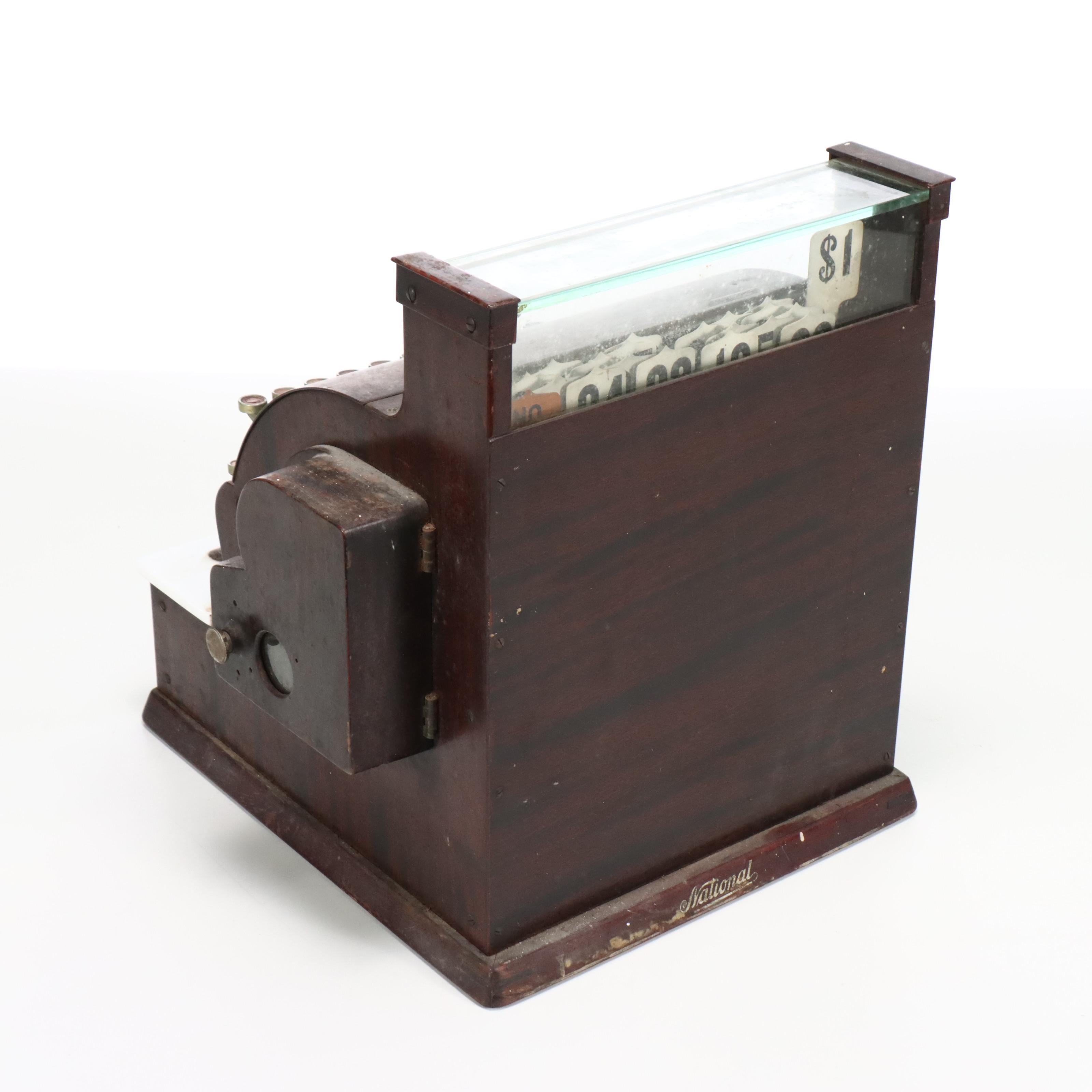 National Cash Register Co. Model 726 Faux Bois Cash Register, 1925