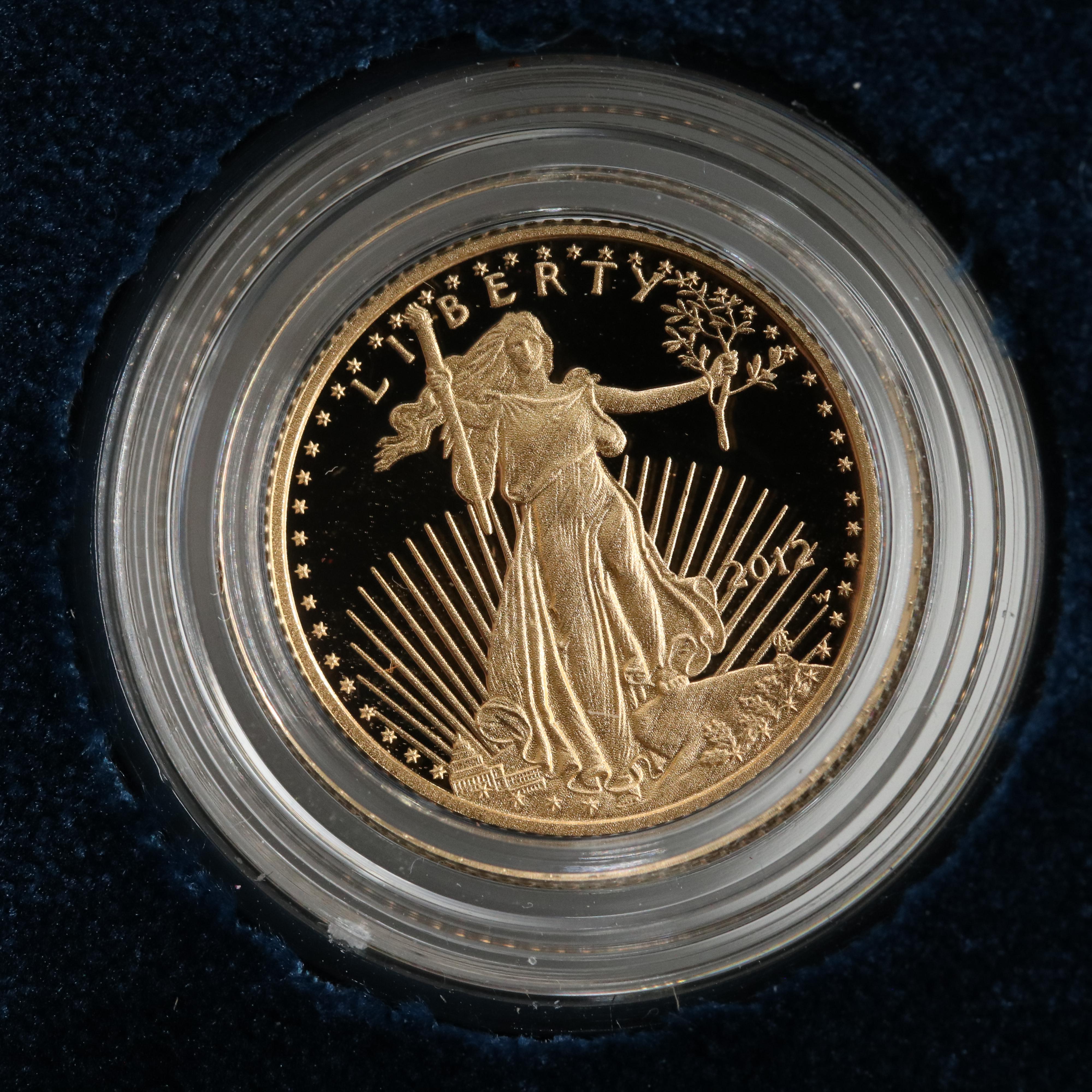 2012-W Proof One Tenth Ounce American gold Eagle