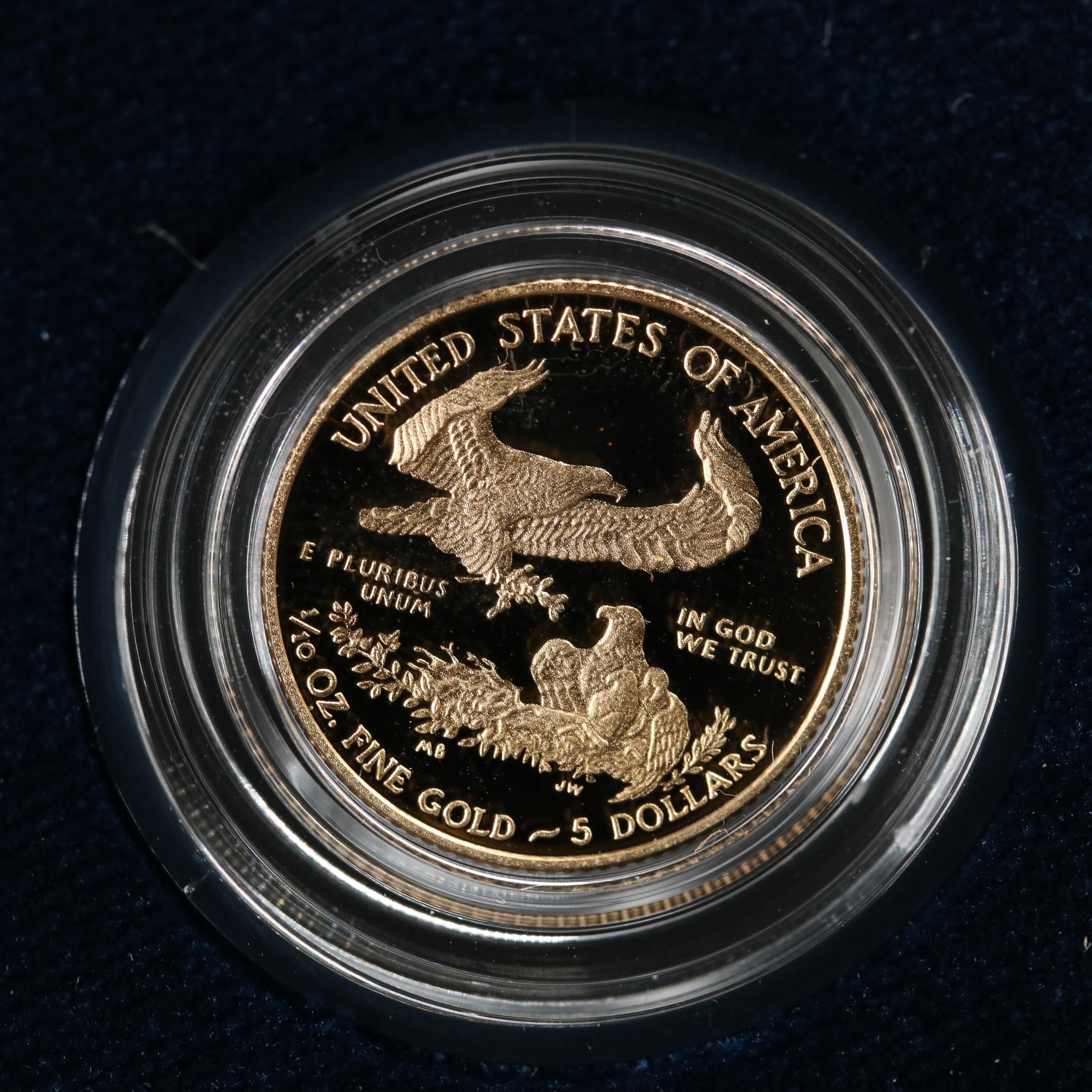 2012-W Proof One Tenth Ounce American gold Eagle