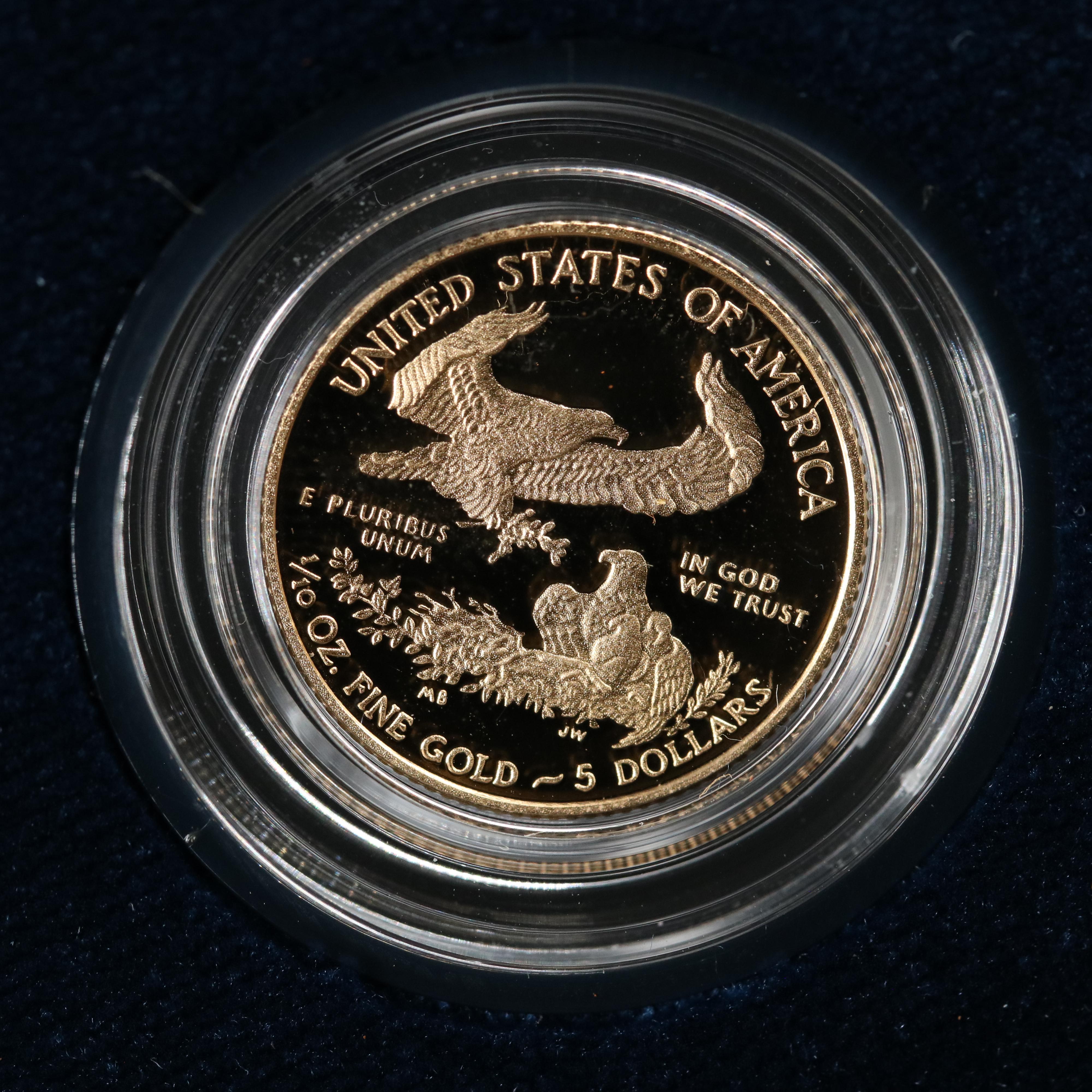 2012-W Proof One Tenth Ounce American gold Eagle