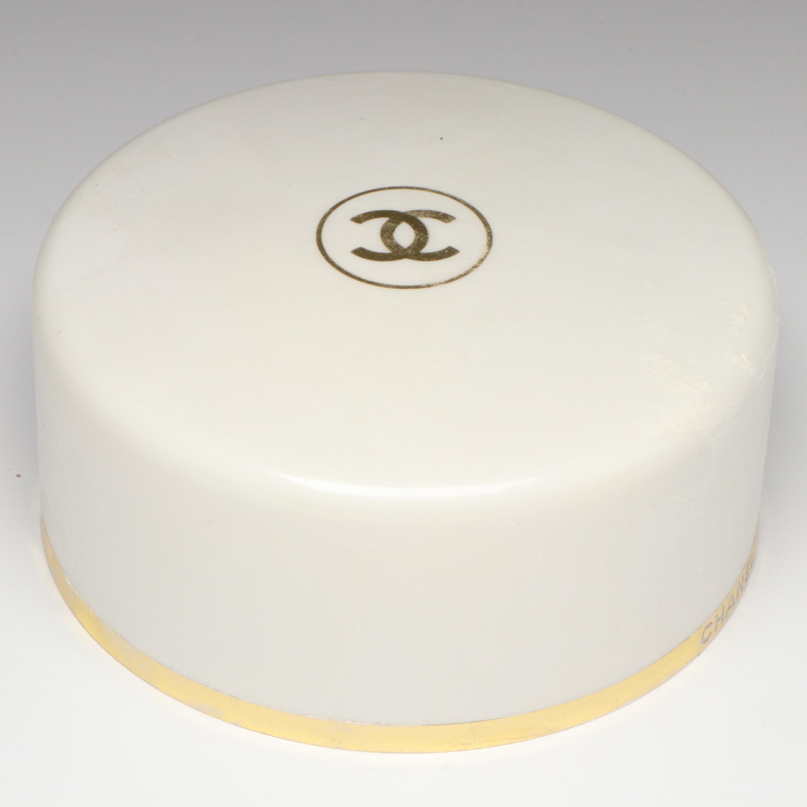 Chanel No.5 Milk Glass Bath Oil Bottle, Glass Perfume Bottles and More