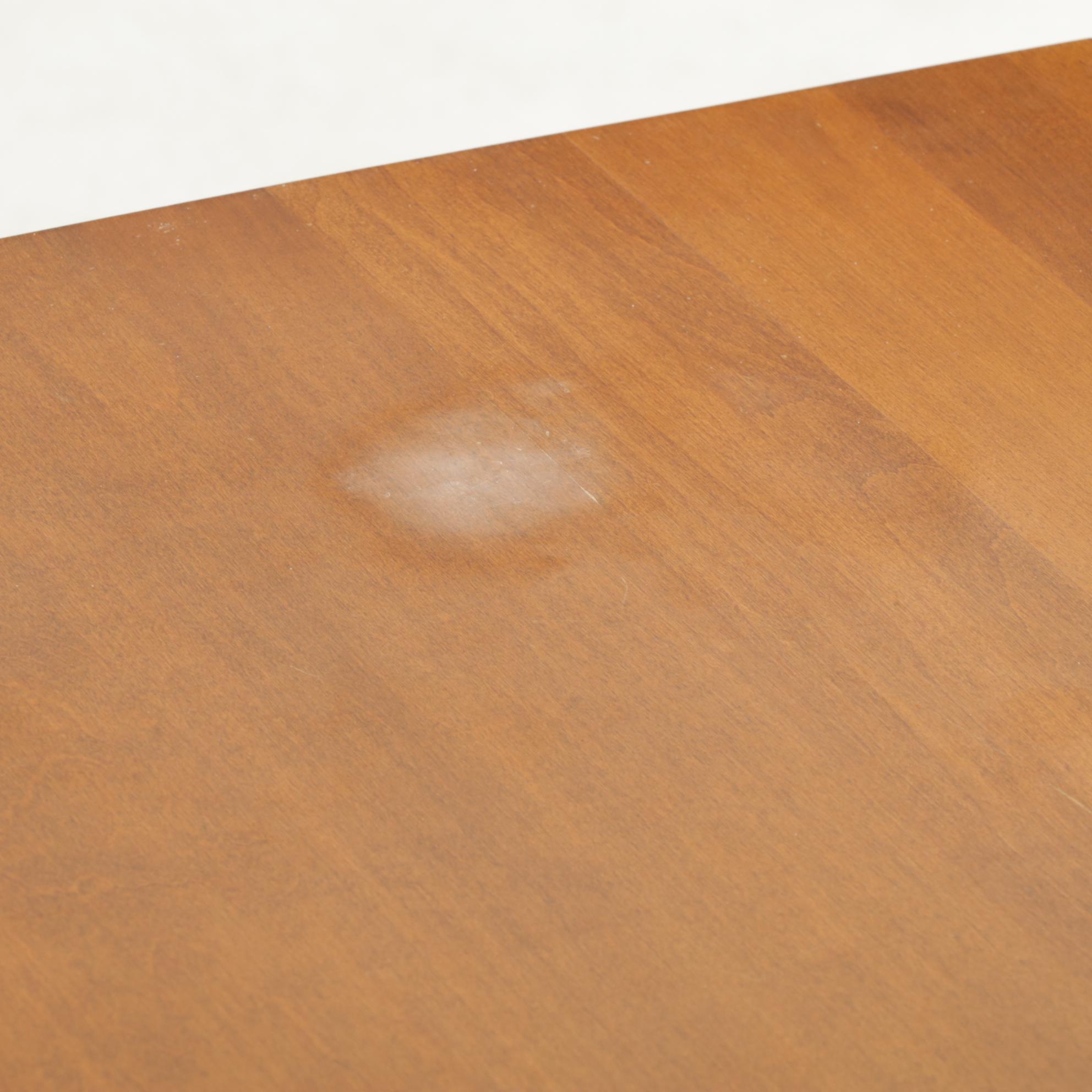 L. Hitchcock Federal Style Maple and Gilt-Stenciled Drop-Leaf Dining Table