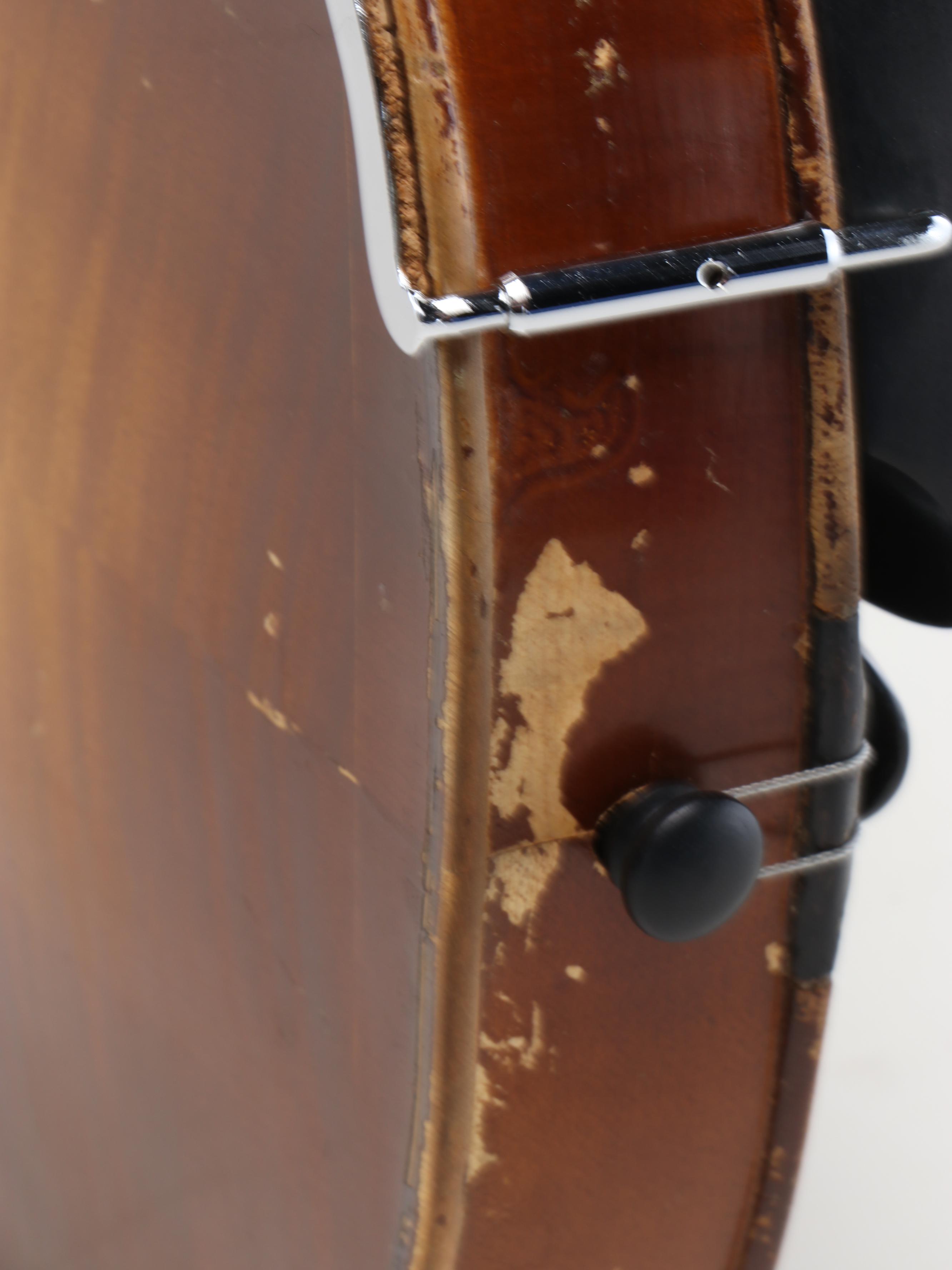 Antonius Stradivarius Replica 4/4 Violin with Blue Case