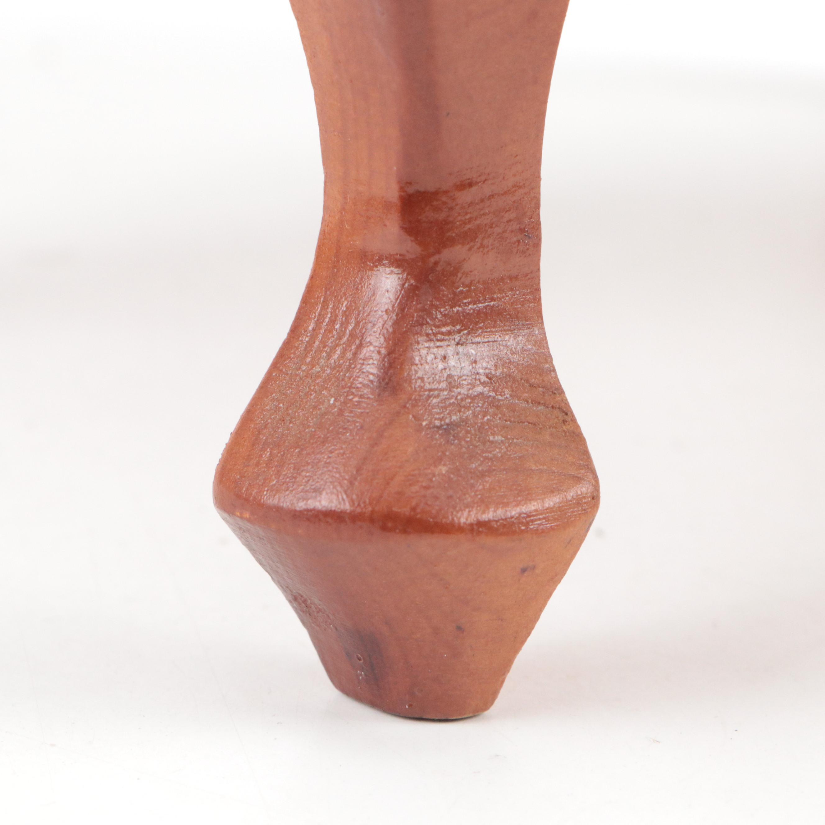 Art Deco Style Porcelain Flapper Boudoir Doll and Chairs, 20th Century