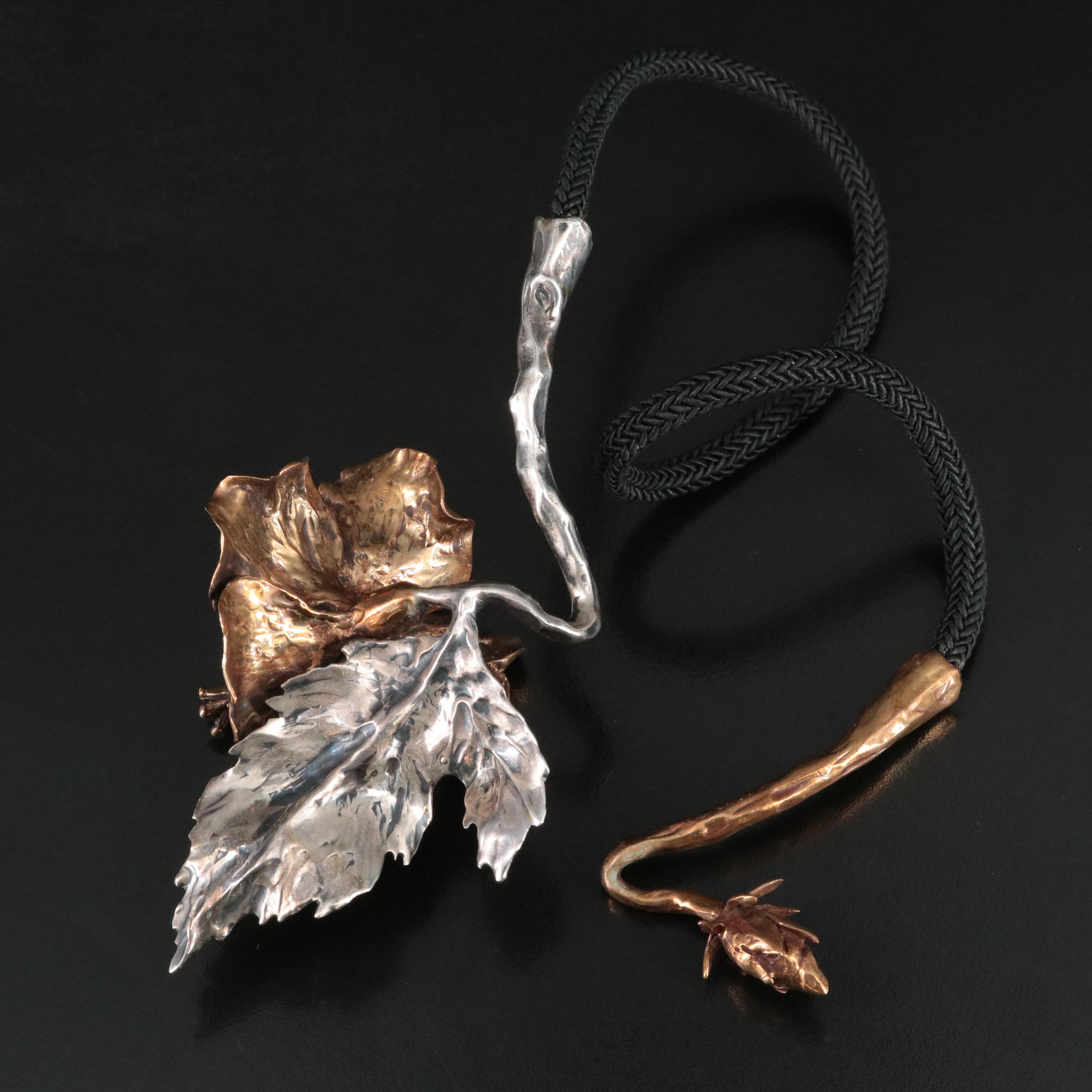 Clifton Nicholson Hibiscus Flower Necklace