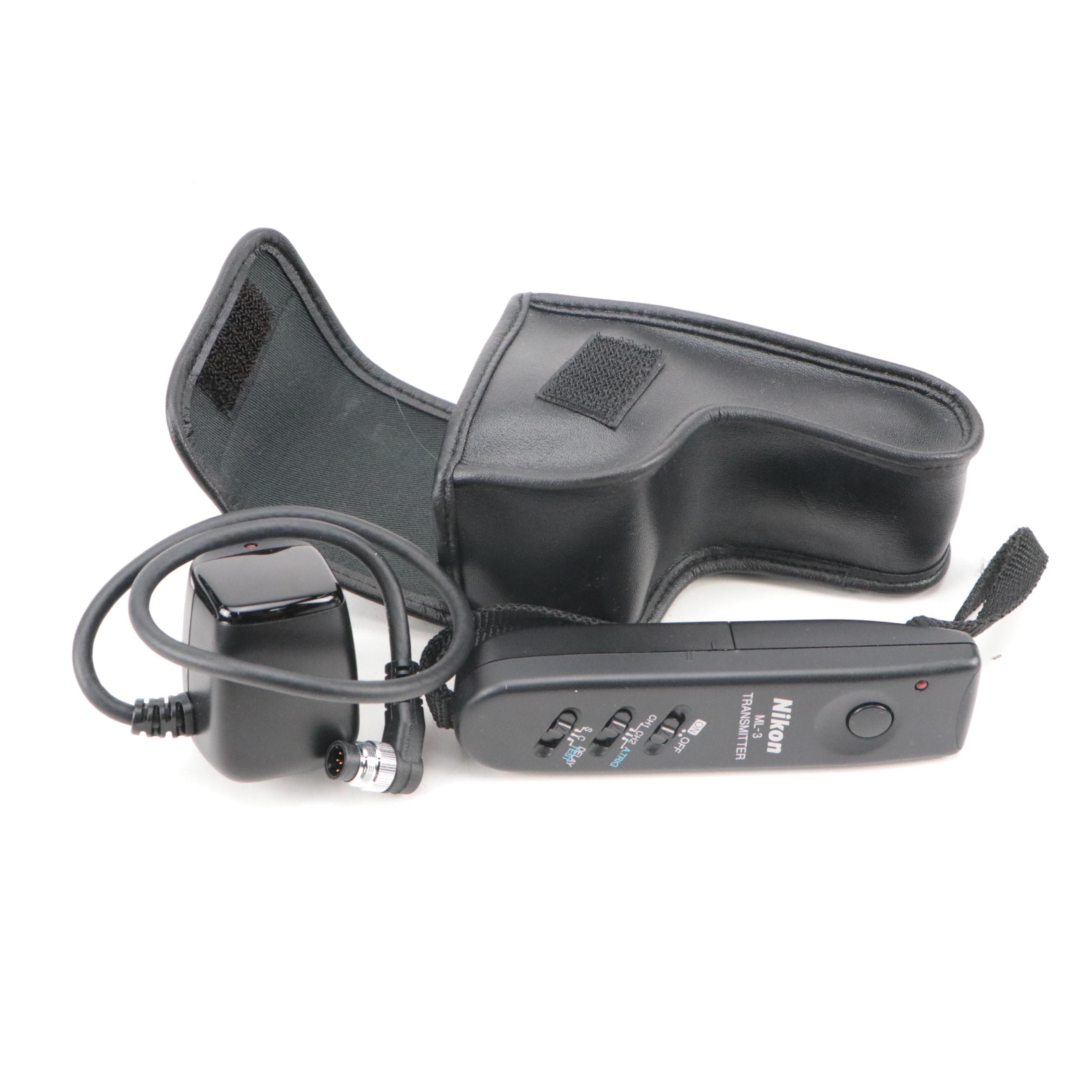 Nikon D700 Digital Camera with Transmitter & Receiver, Straps and Camera Bags