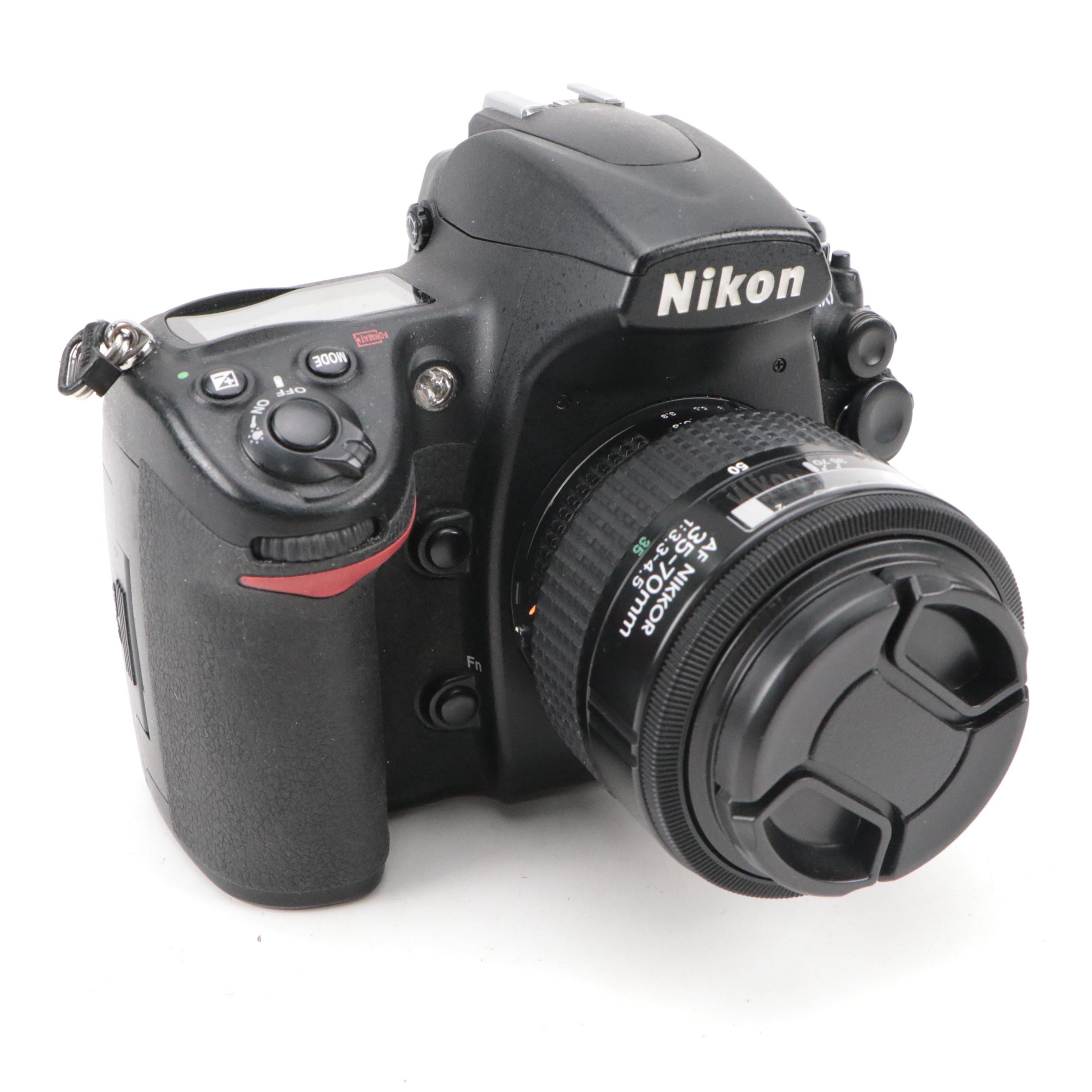 Nikon D700 Digital Camera with Transmitter & Receiver, Straps and Camera Bags