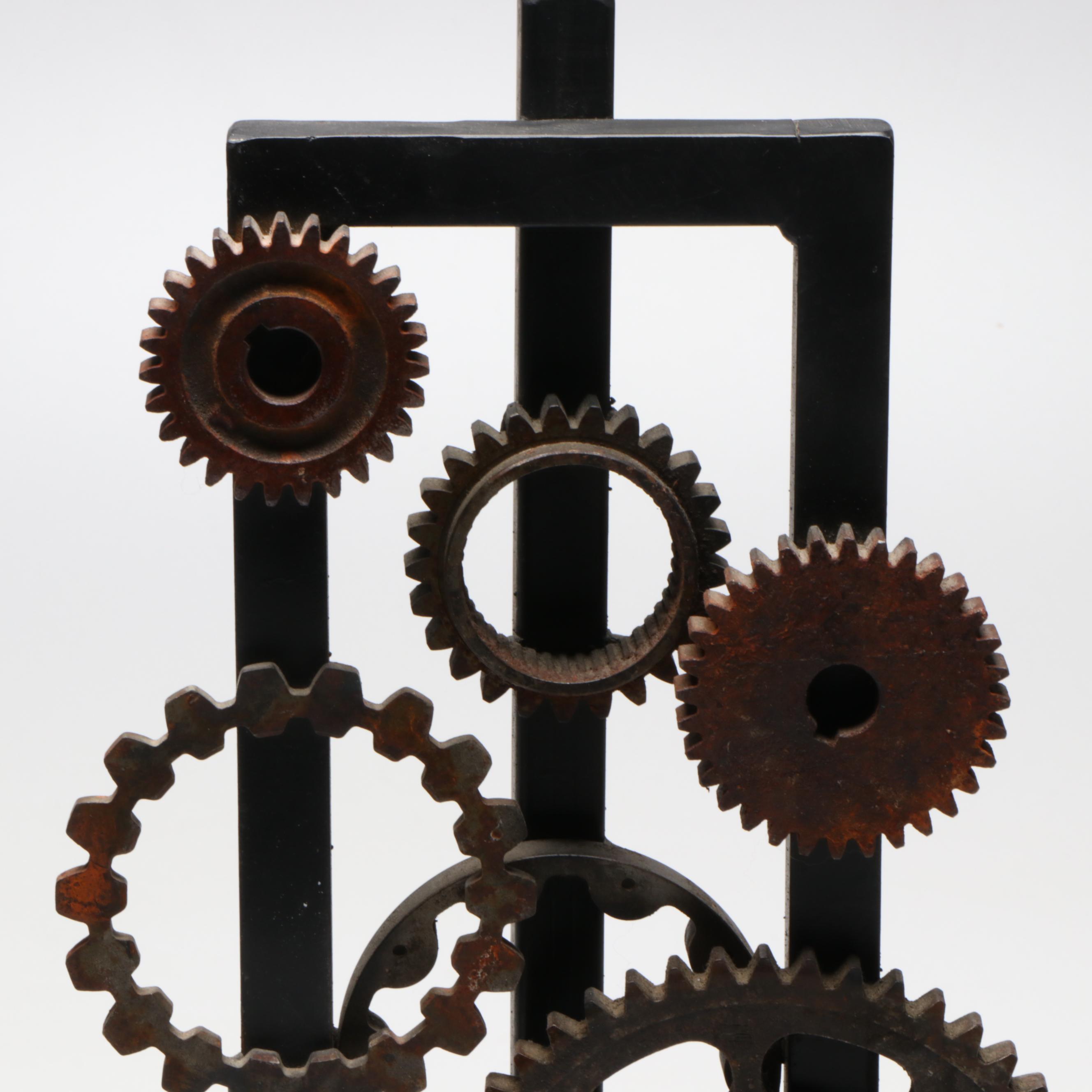 Steampunk Style Cast Iron Table Lamps