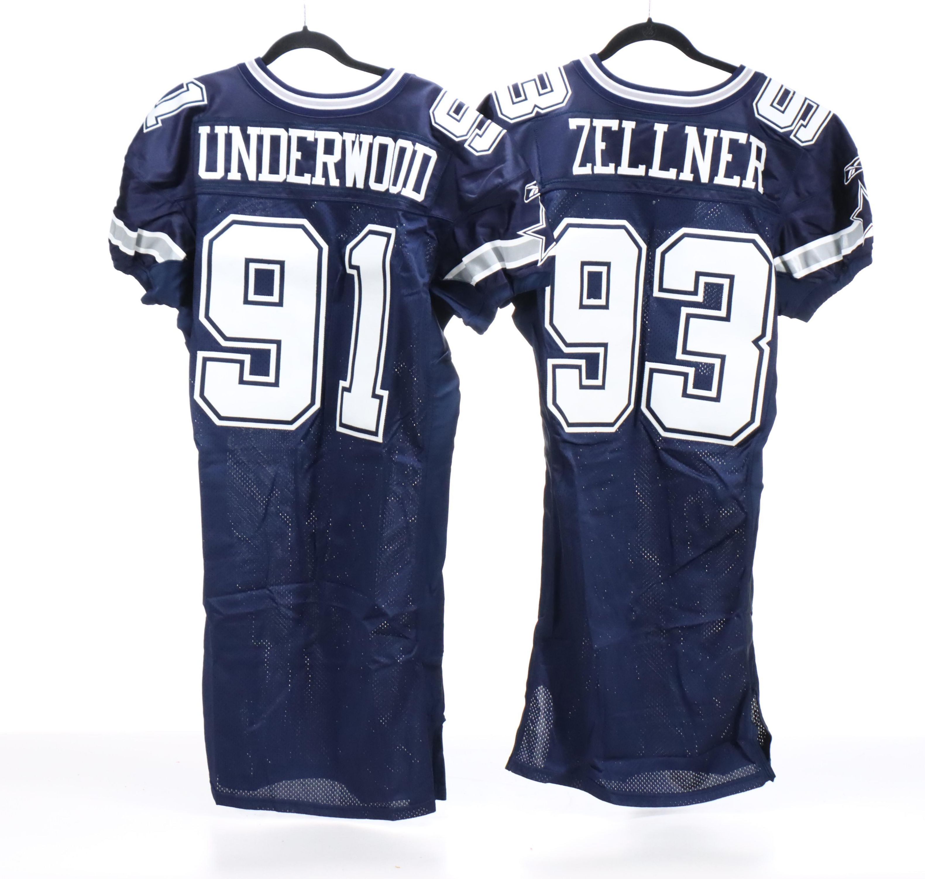 Antonio Bryant with Other Player Issued Dallas Cowboys Football Jerseys