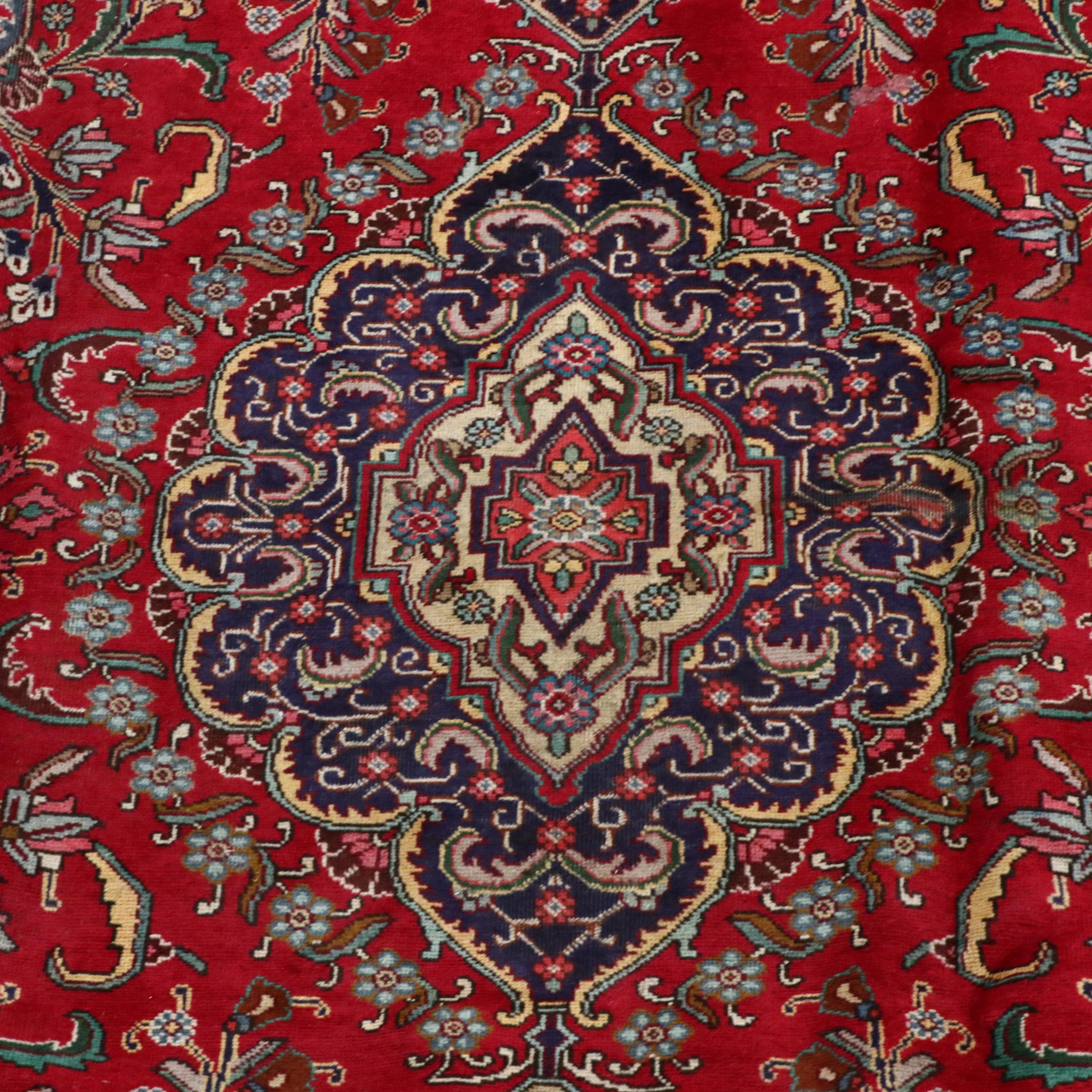 8'2 x 11'9 Hand-Knotted Persian Ahar Room Sized Rug
