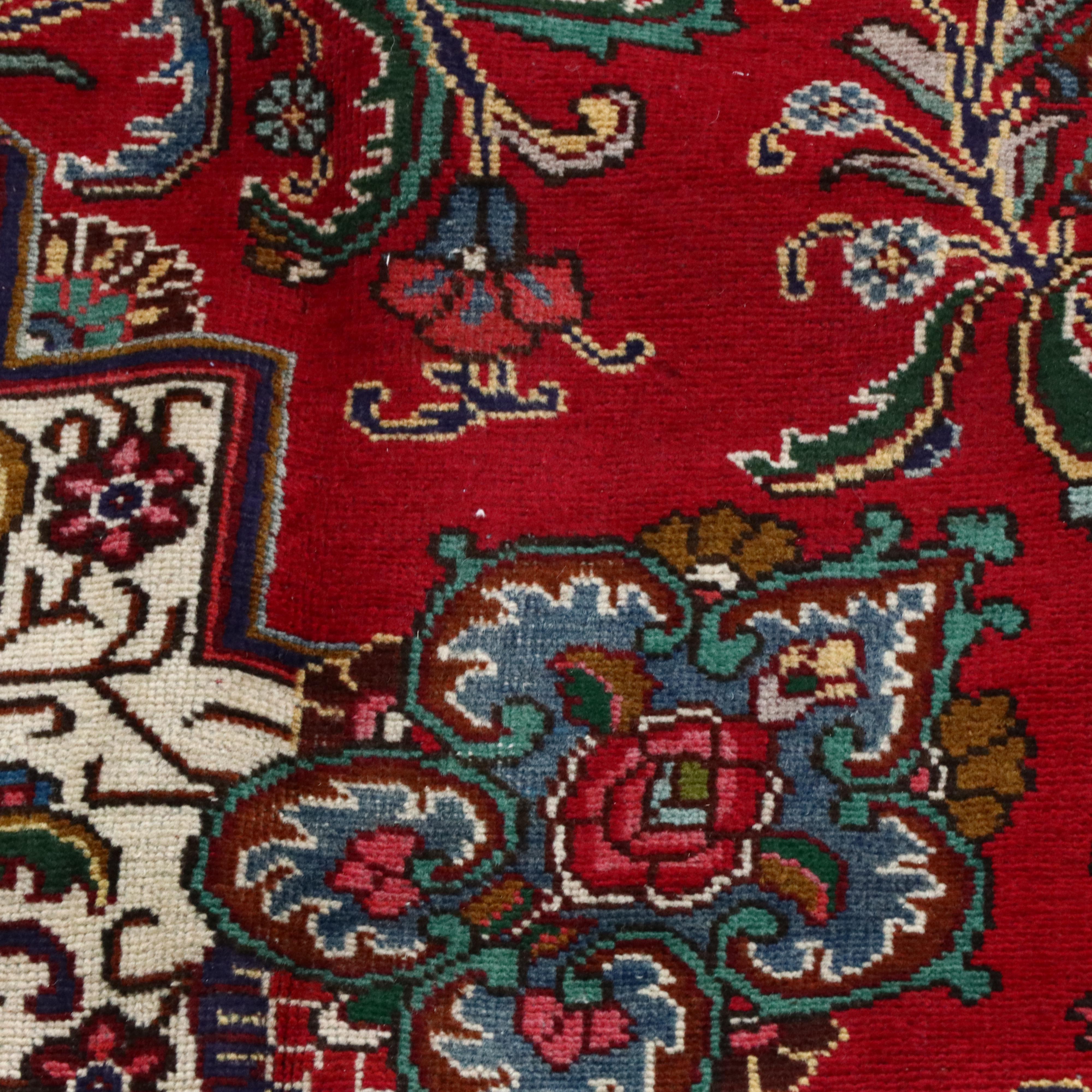 8'2 x 11'9 Hand-Knotted Persian Ahar Room Sized Rug