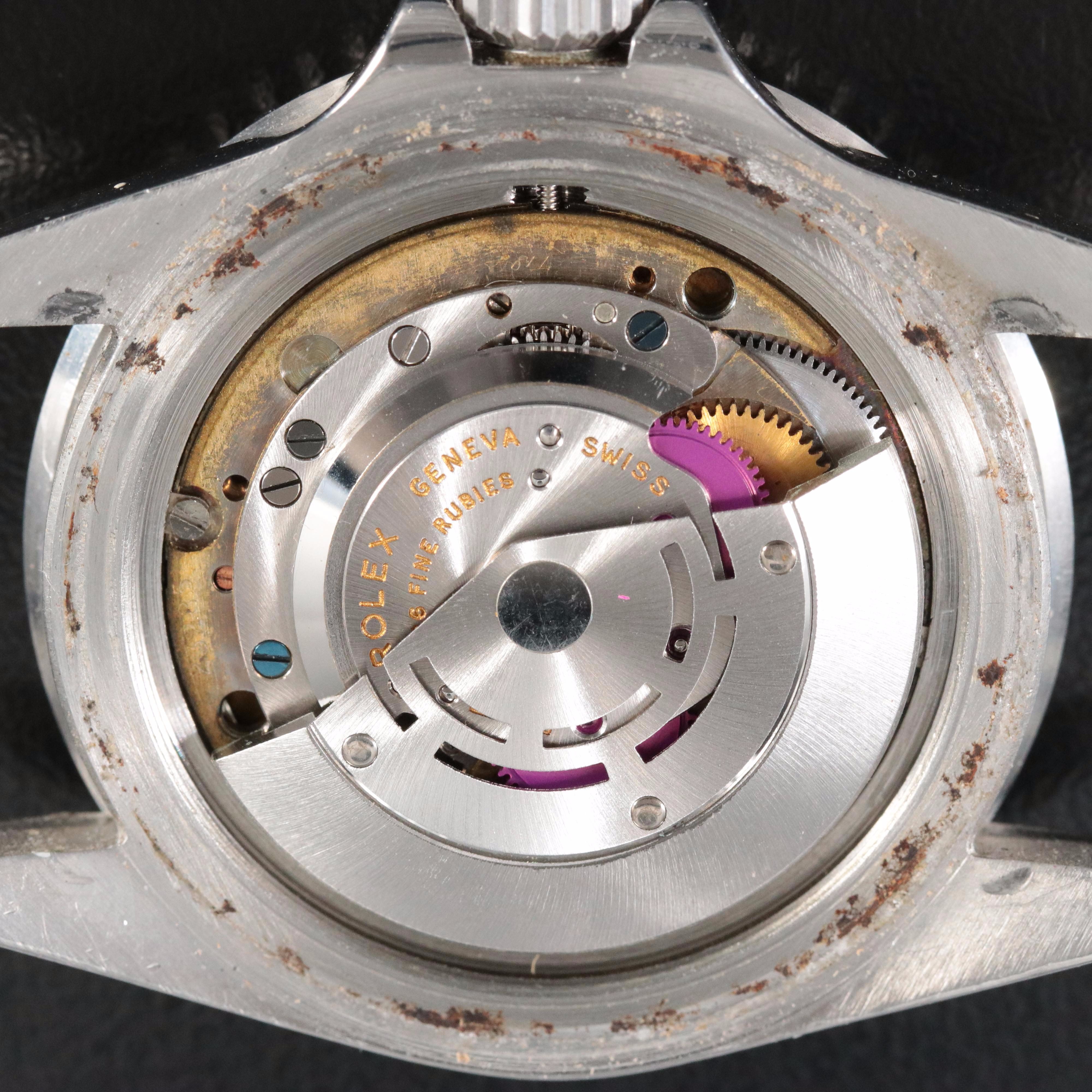 Rolex Submariner 5513 Black Dial 38mm Steel Automatic Watch