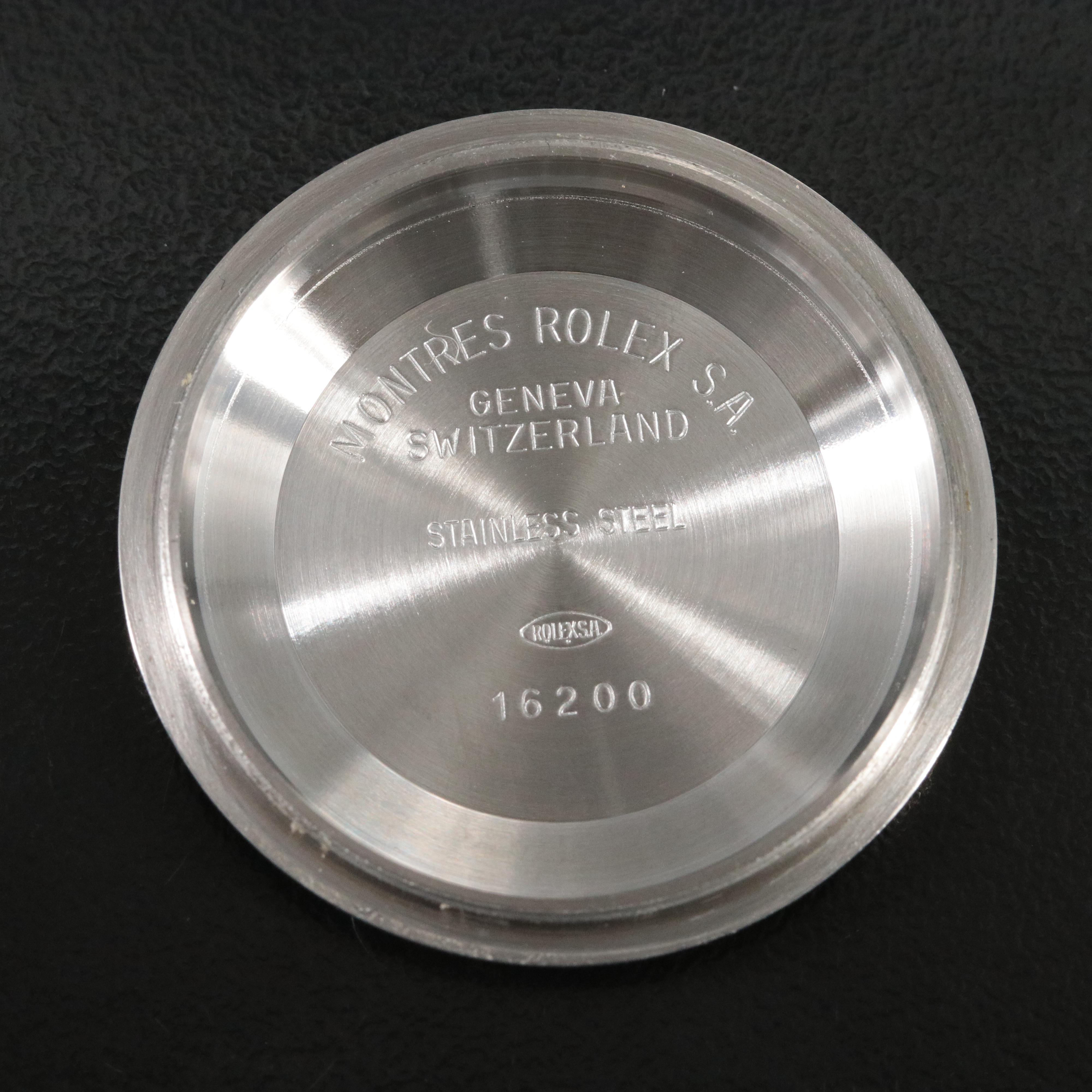 1991 Rolex Custom Diamond Datejust Watch