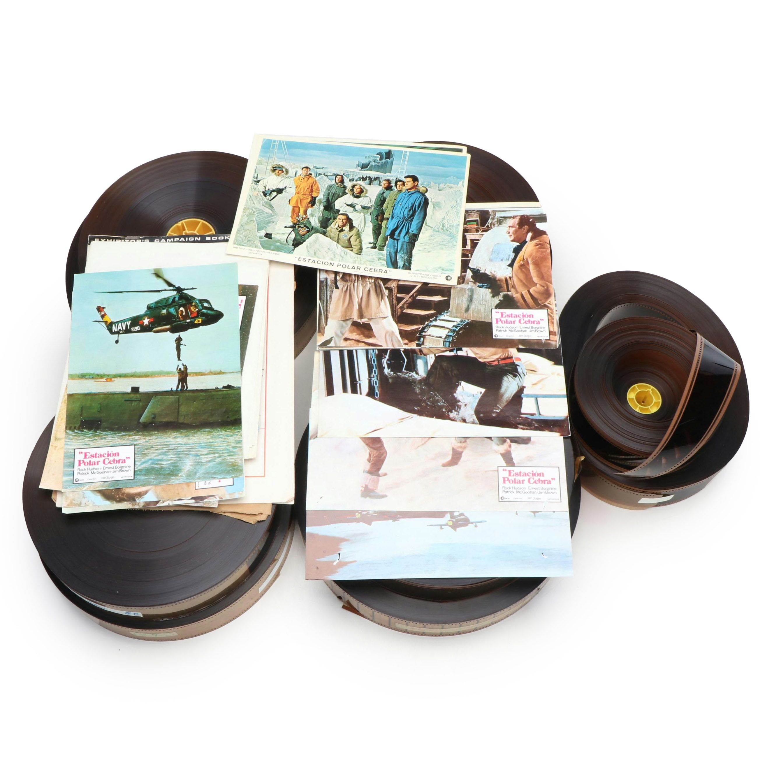 "Ice Station Zebra" Super 70mm Reel with Other Cinerama Reels