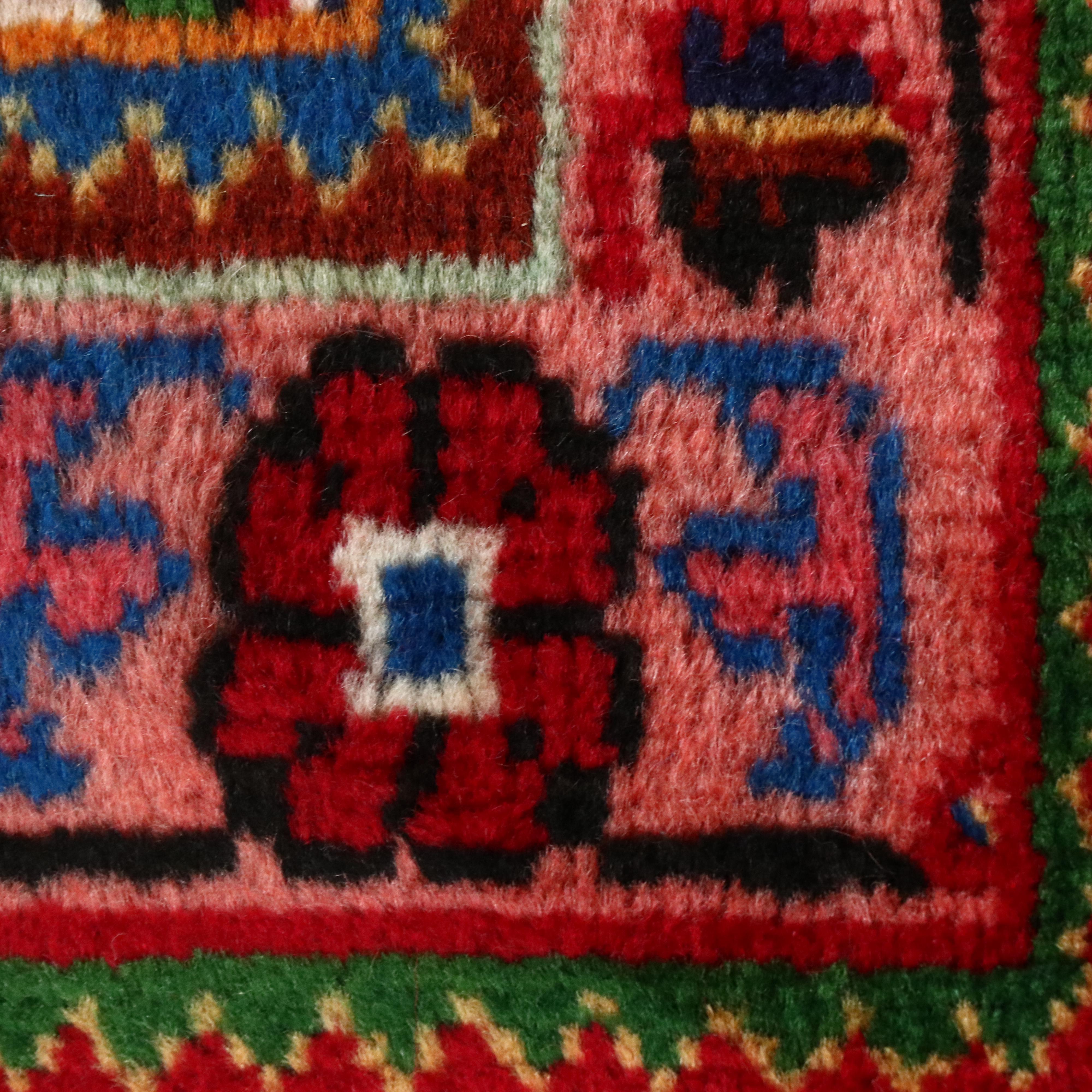 7'2 x 11'6 Hand-Knotted Persian Tabriz Area Rug