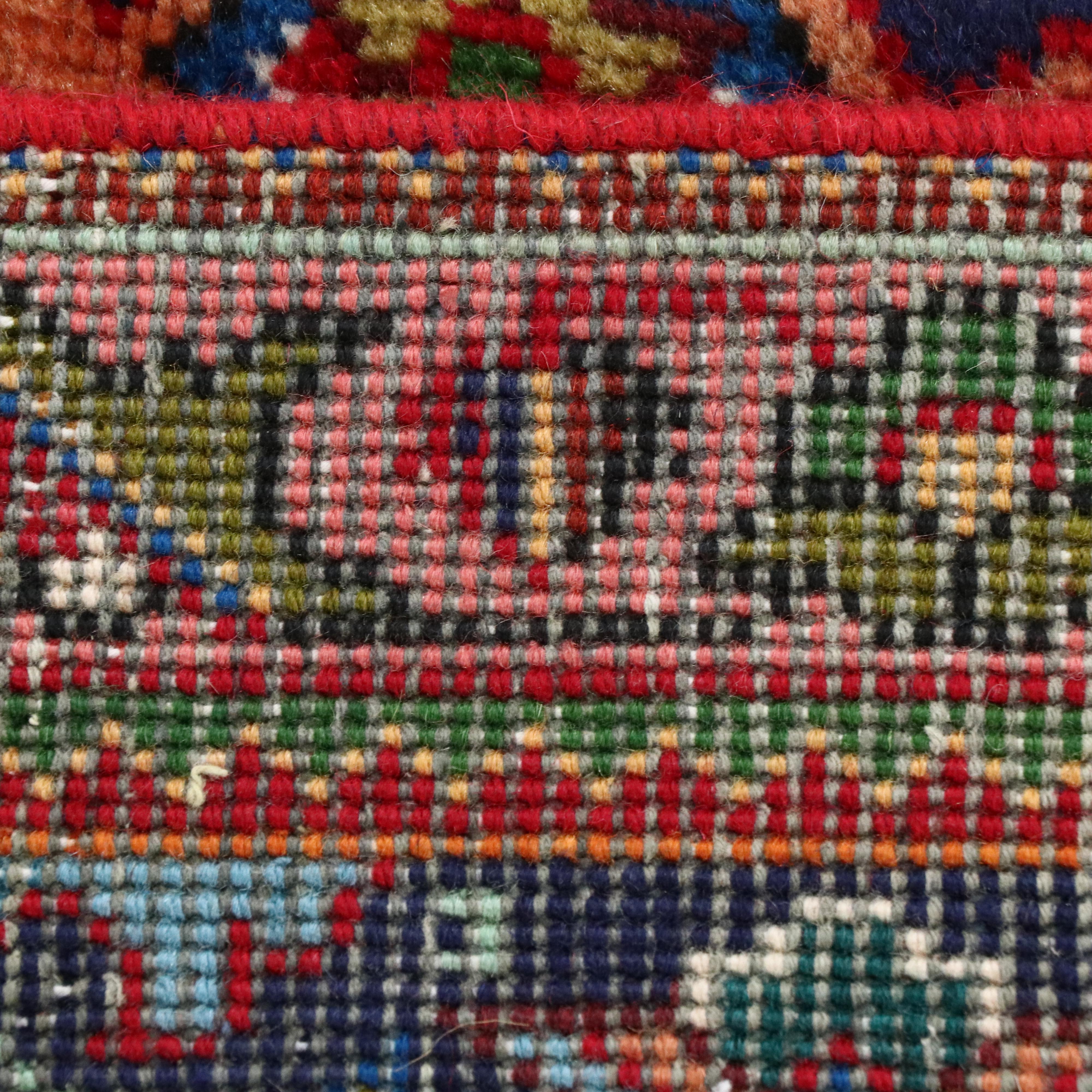 7'2 x 11'6 Hand-Knotted Persian Tabriz Area Rug