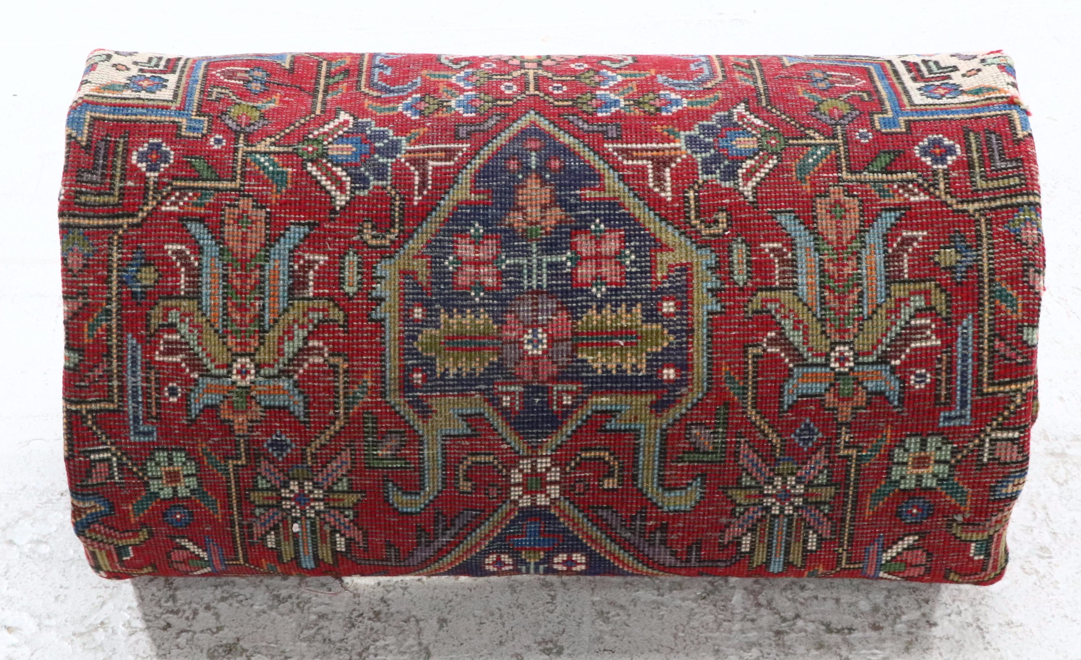 7'2 x 11'6 Hand-Knotted Persian Tabriz Area Rug