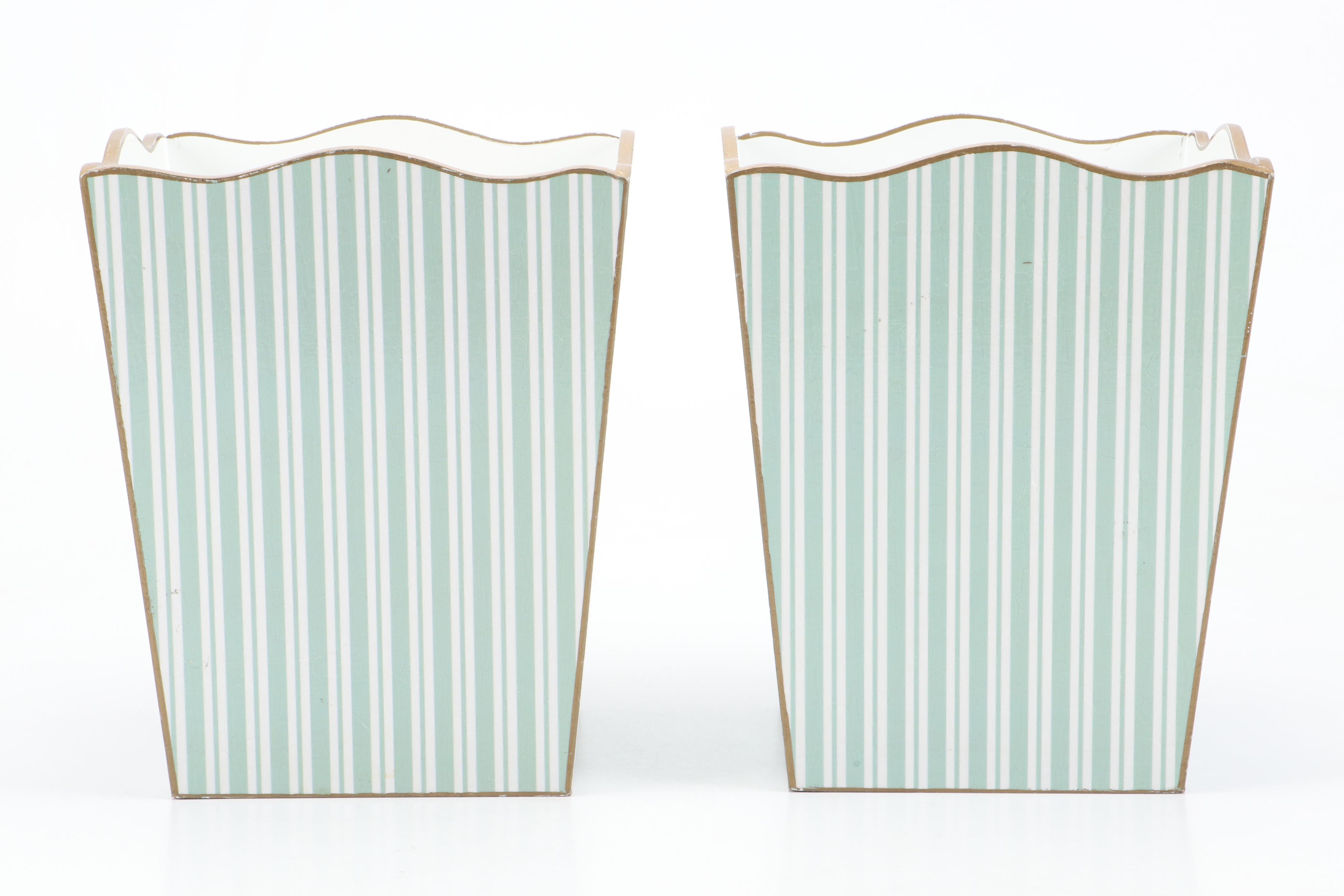 Maye-Kelley Wood Trash Cans and Tissue Box Cover with More