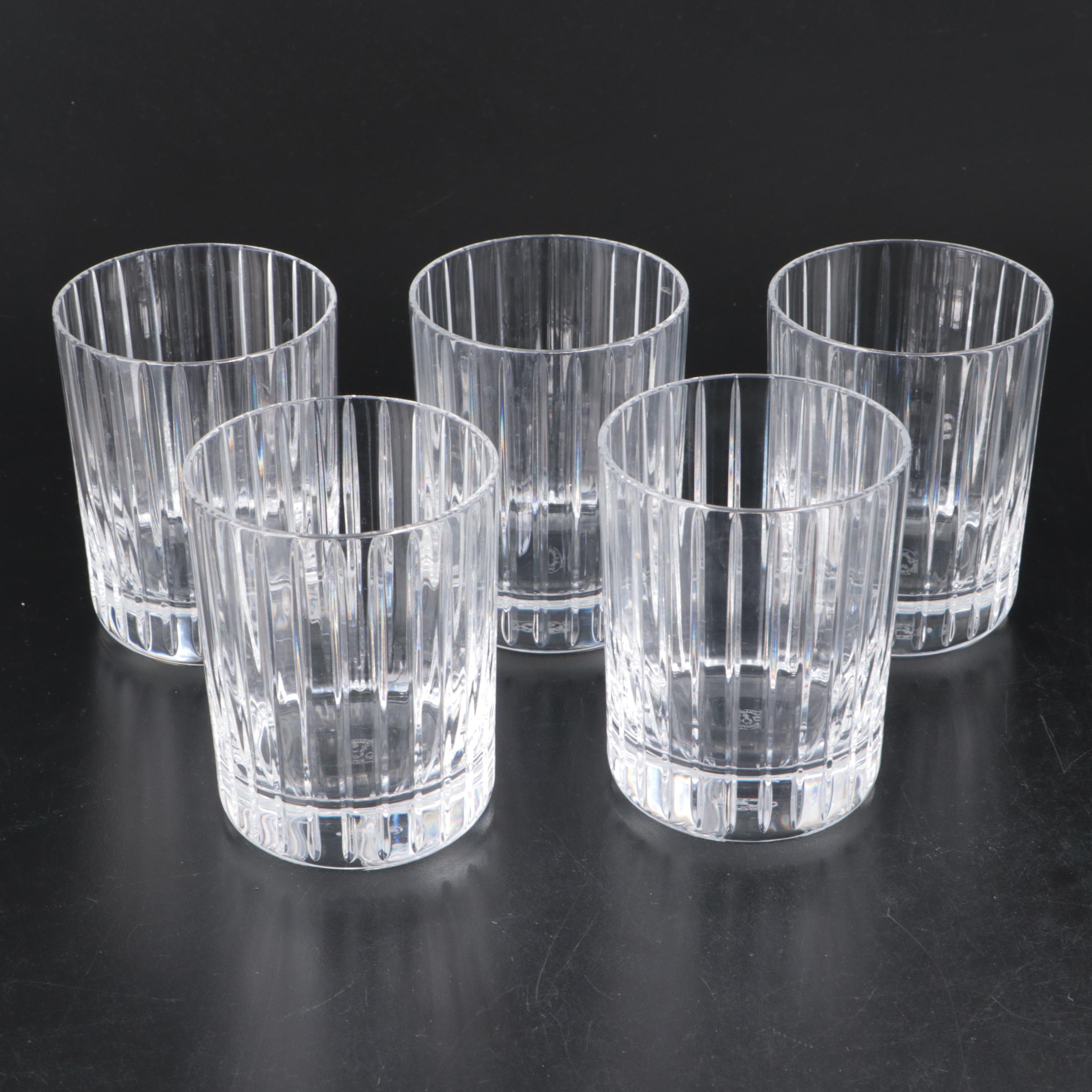 Baccarat "Harmonie" and Other Crystal Old Fashioned Glasses
