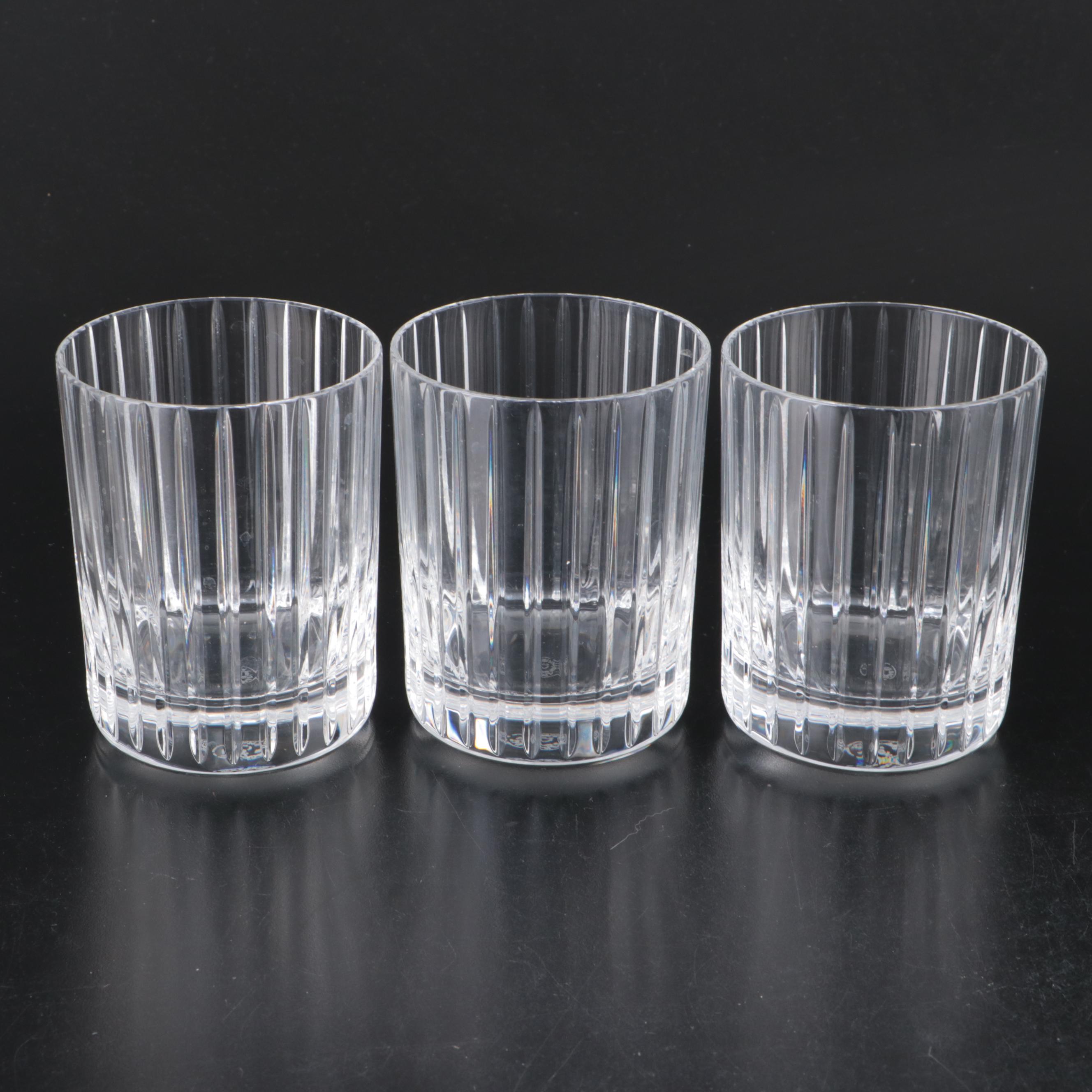 Baccarat "Harmonie" and Other Crystal Old Fashioned Glasses