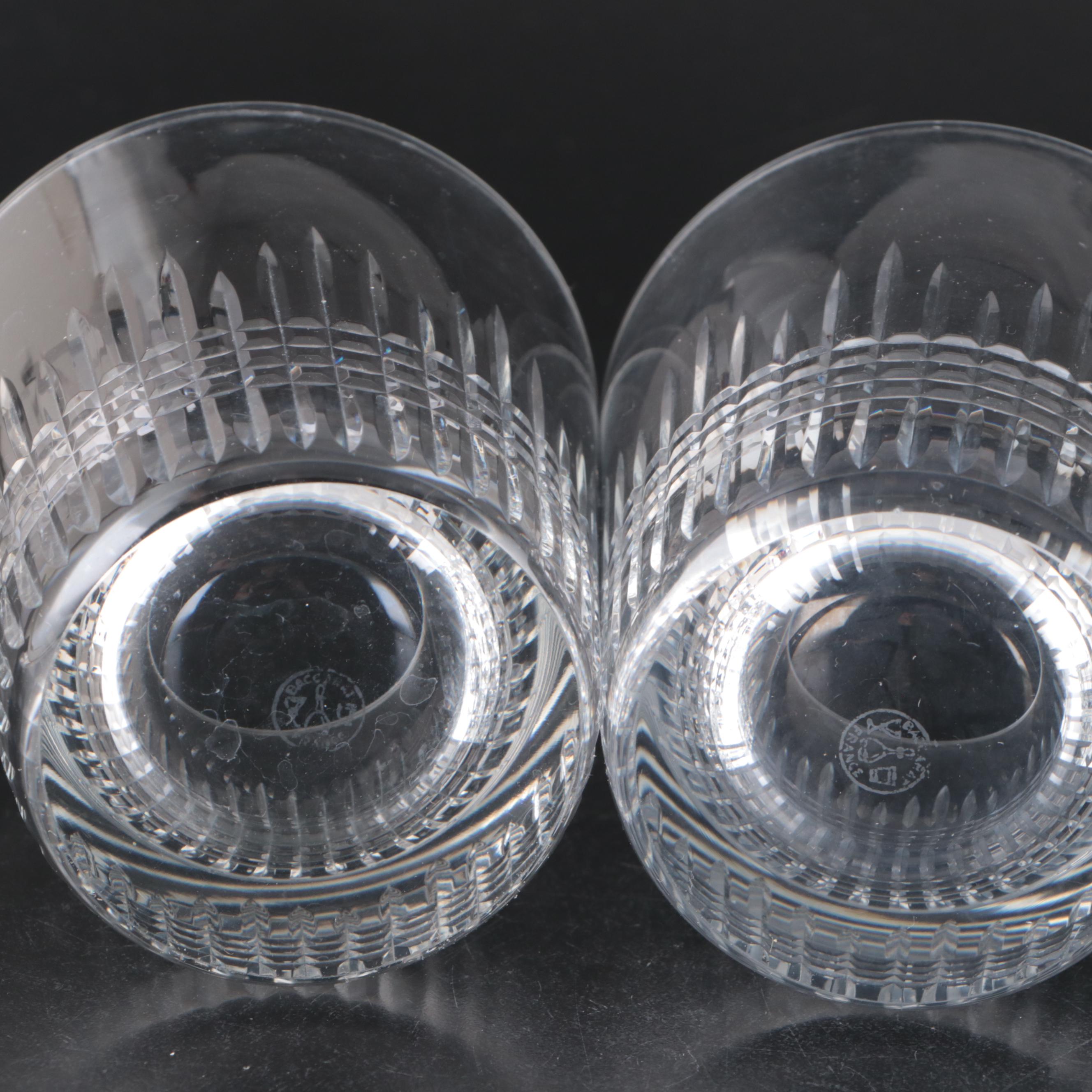 Baccarat "Harmonie" and Other Crystal Old Fashioned Glasses