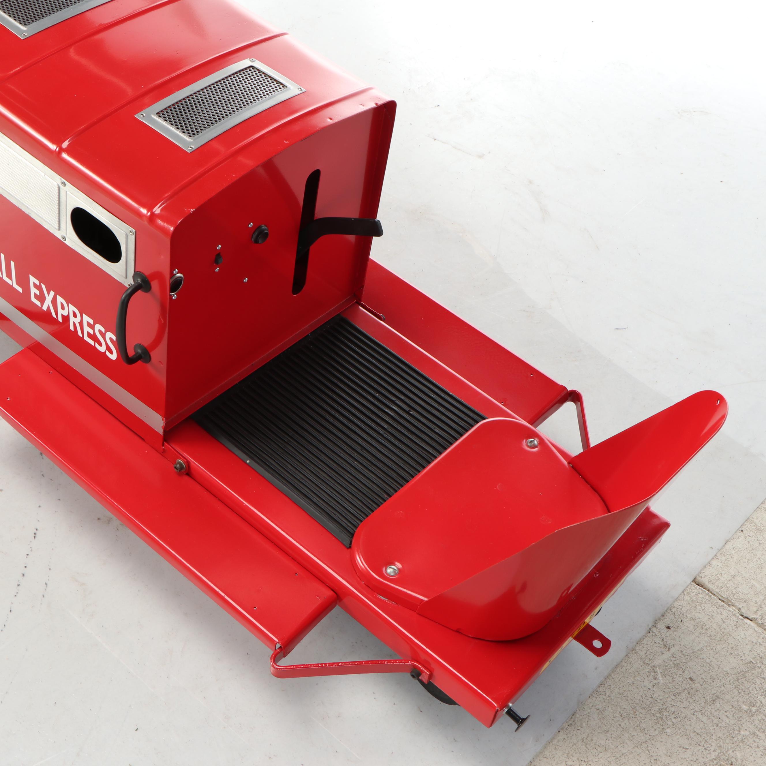 Doepke Popsicle Red Ball Express Ride-On Toy