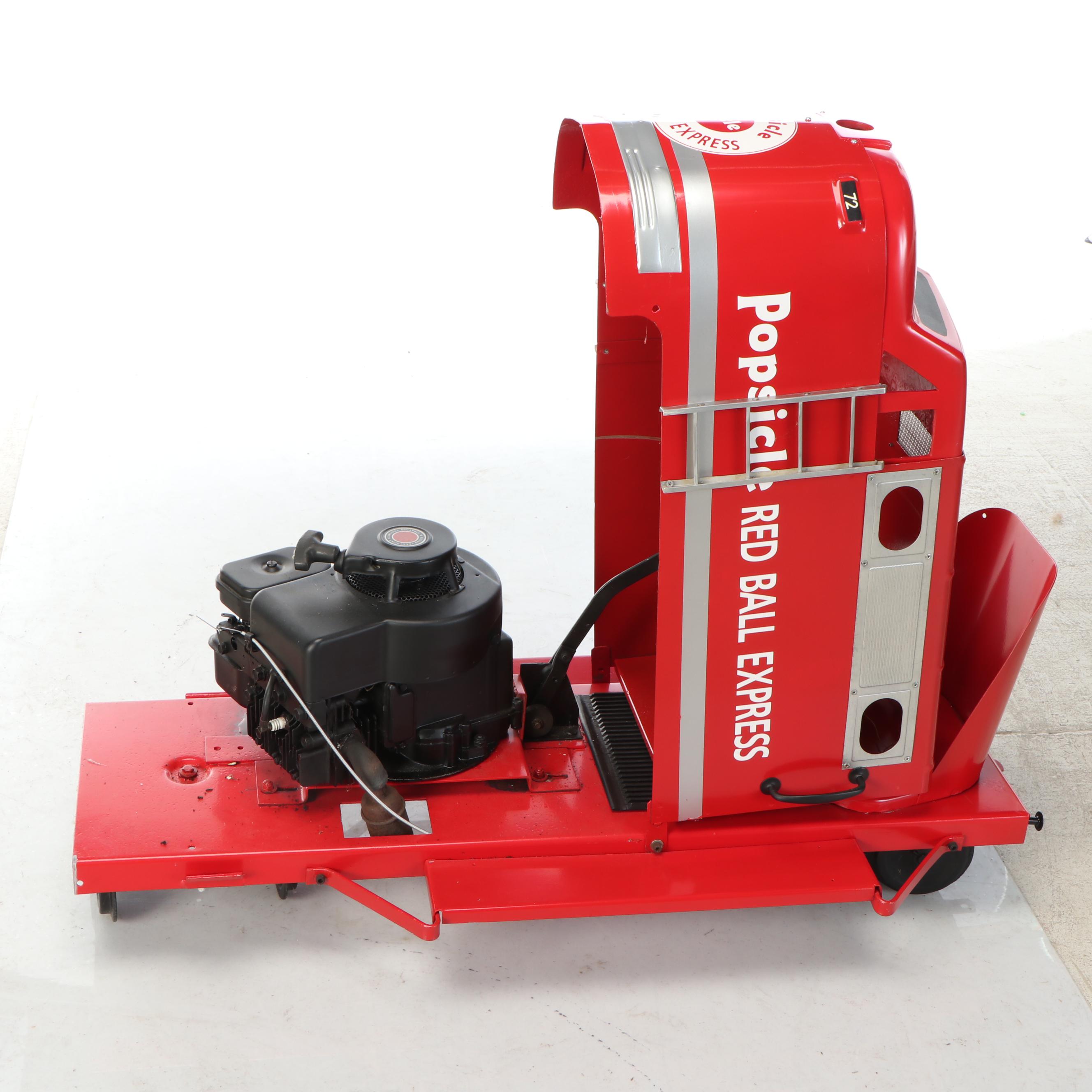 Doepke Popsicle Red Ball Express Ride-On Toy