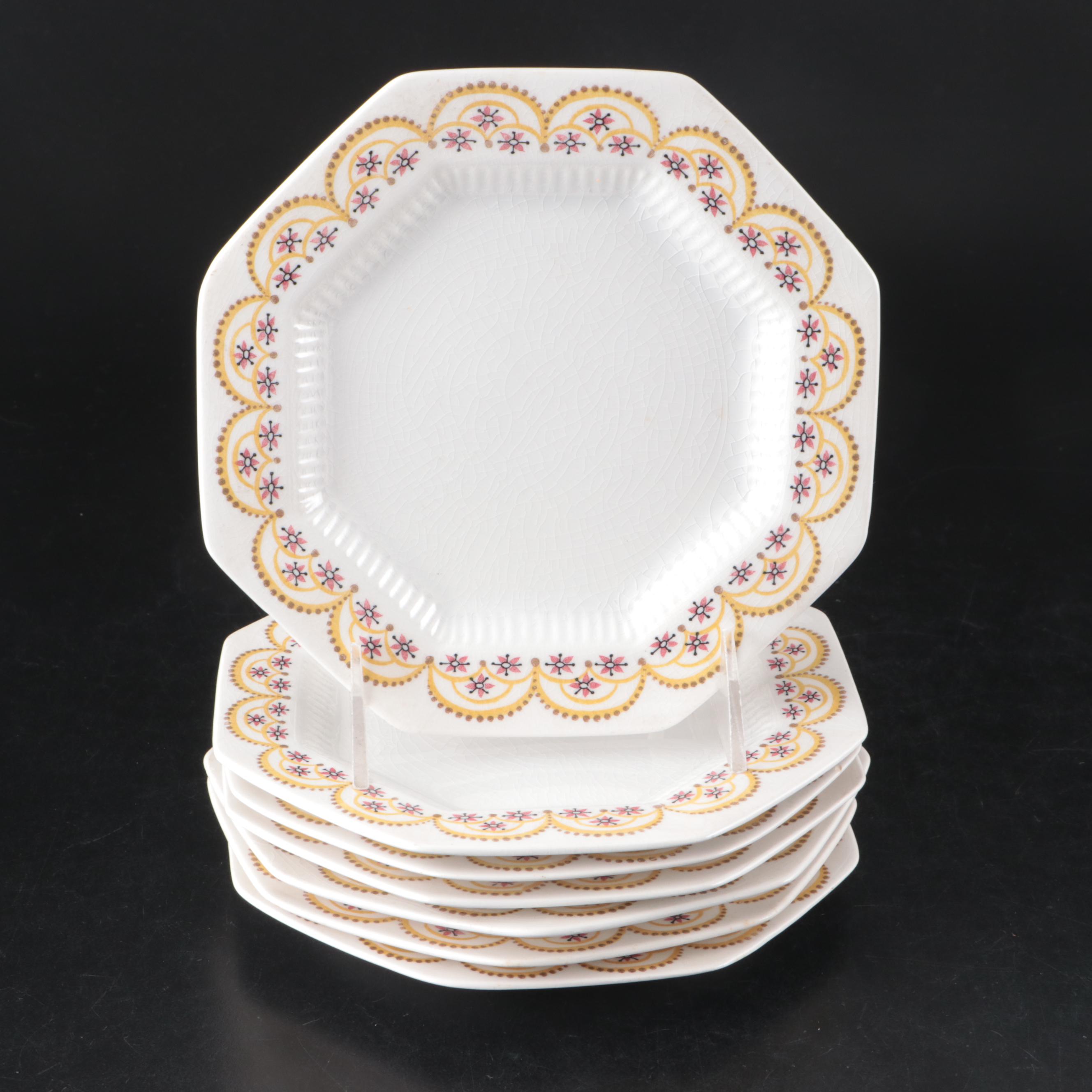 Castleton China Independence Ironstone "Hickory" Dinnerware, Mid to Late 20th C.