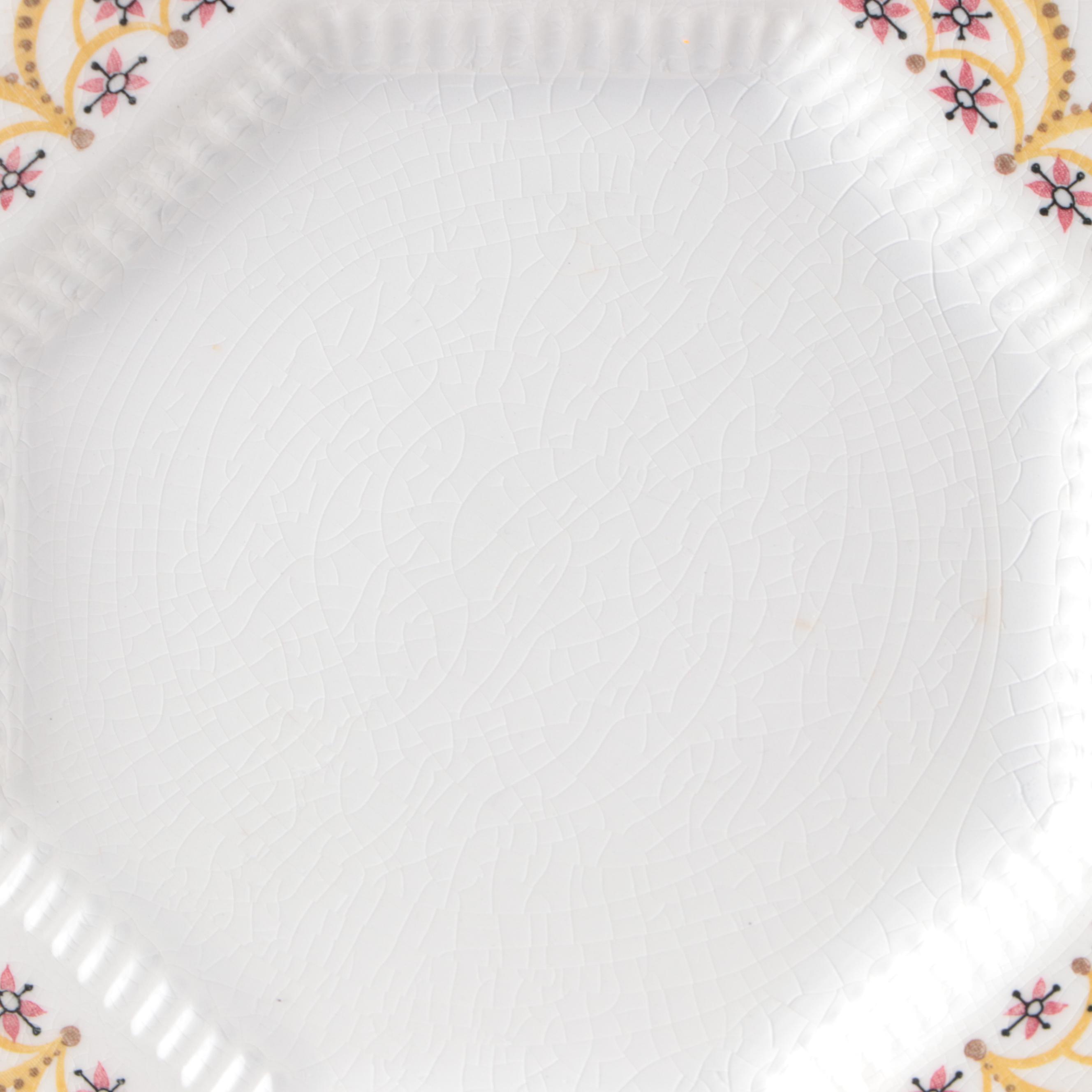 Castleton China Independence Ironstone "Hickory" Dinnerware, Mid to Late 20th C.