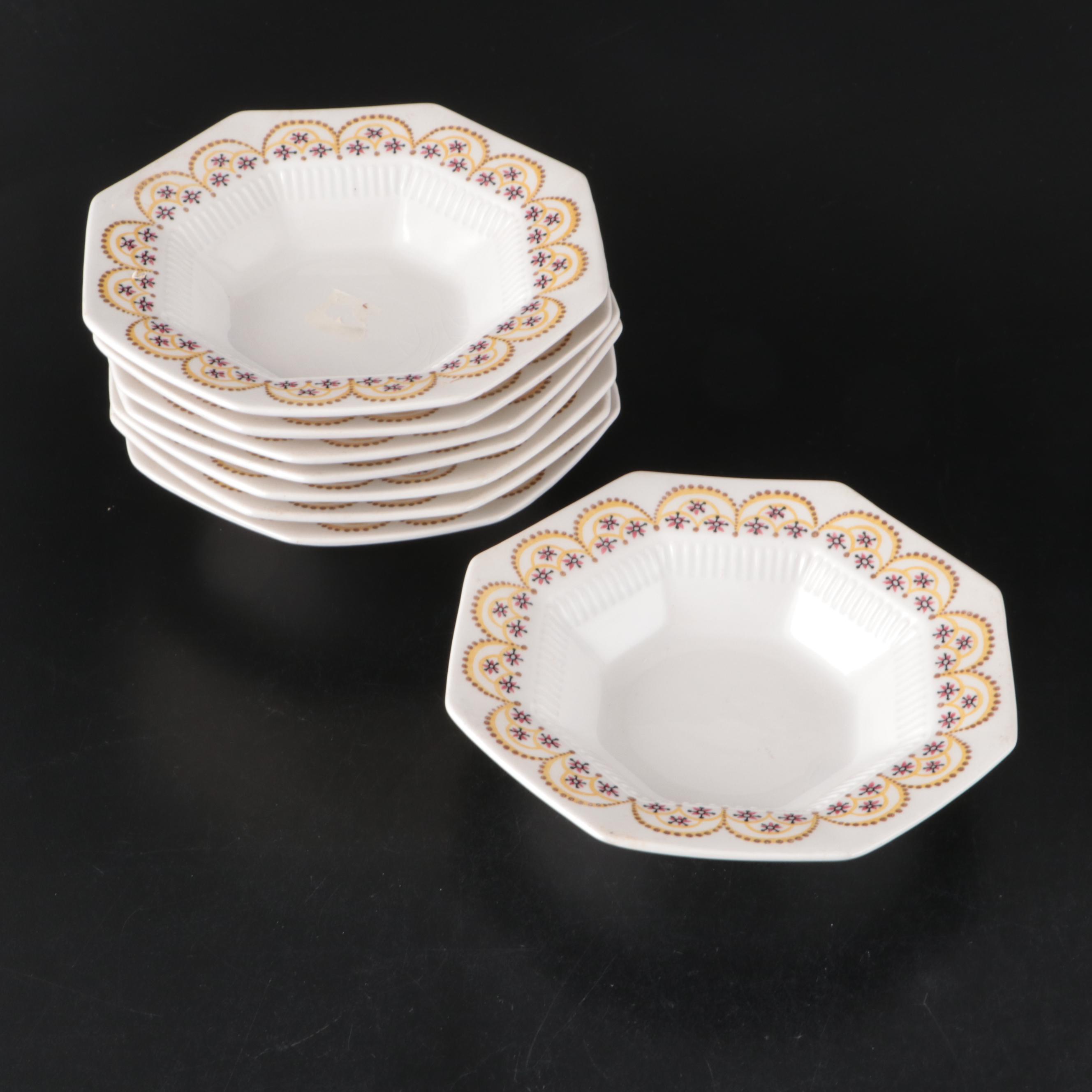 Castleton China Independence Ironstone "Hickory" Dinnerware, Mid to Late 20th C.