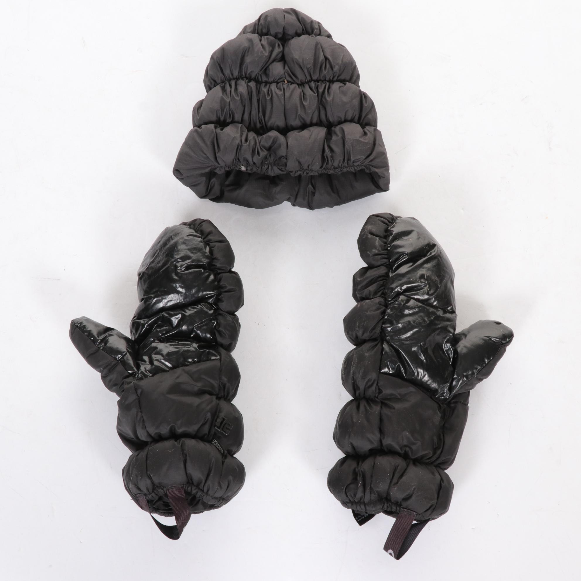 Rab Pertex Quantum Puffer Set of Zero G Jackets, Pants, Gloves and Hat