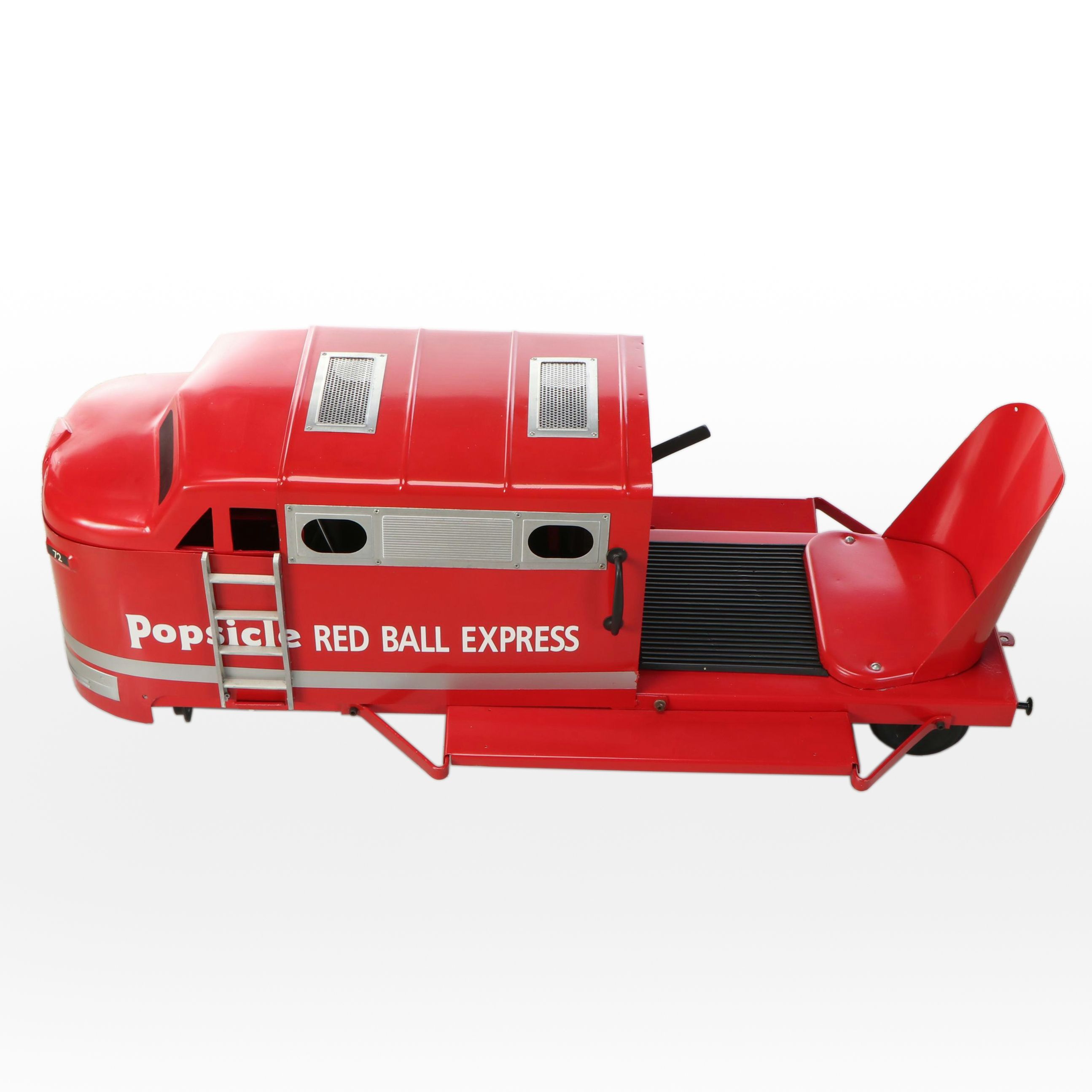 Doepke Popsicle Red Ball Express Ride-On Toy