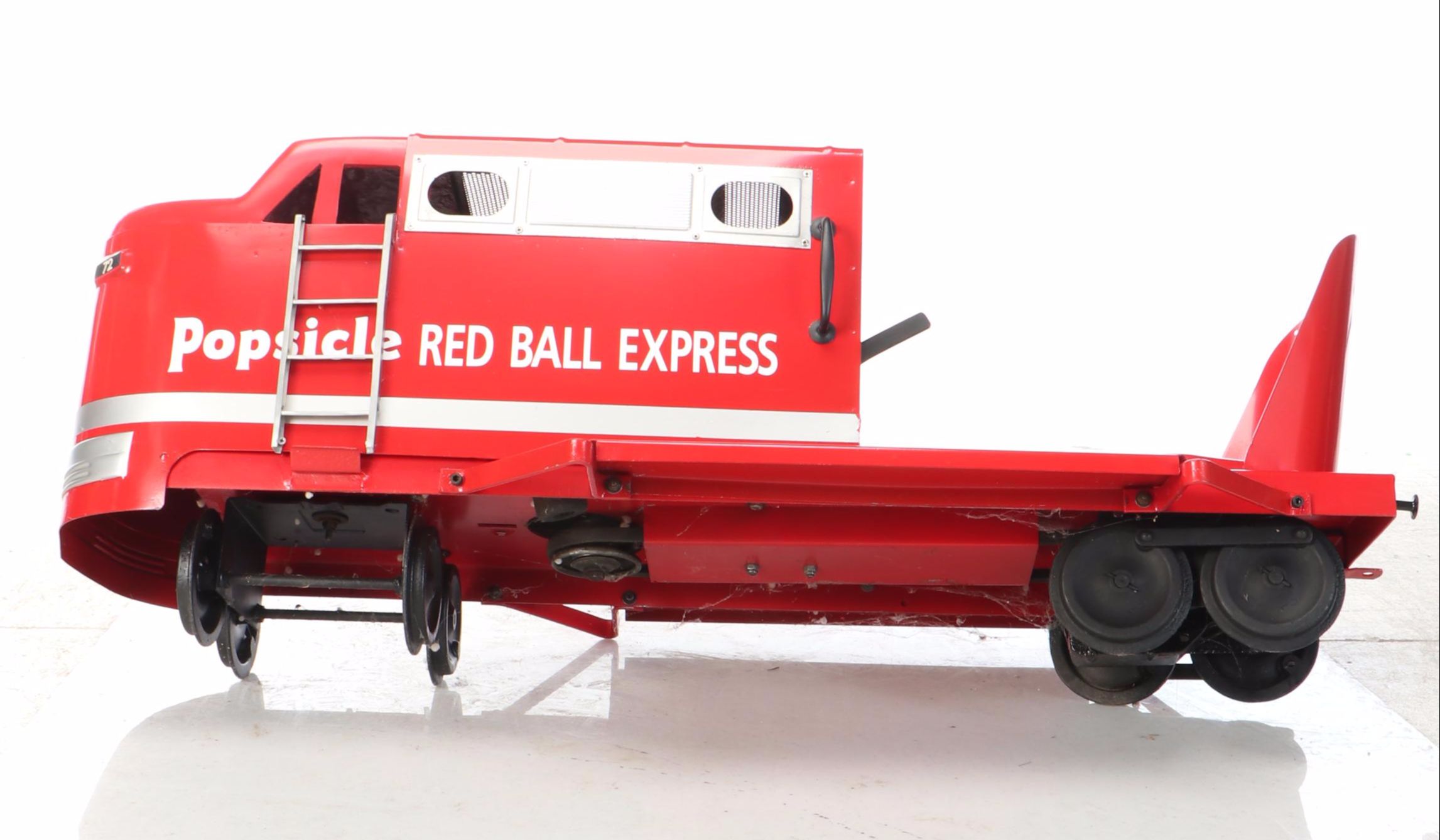 Doepke Popsicle Red Ball Express Ride-On Toy