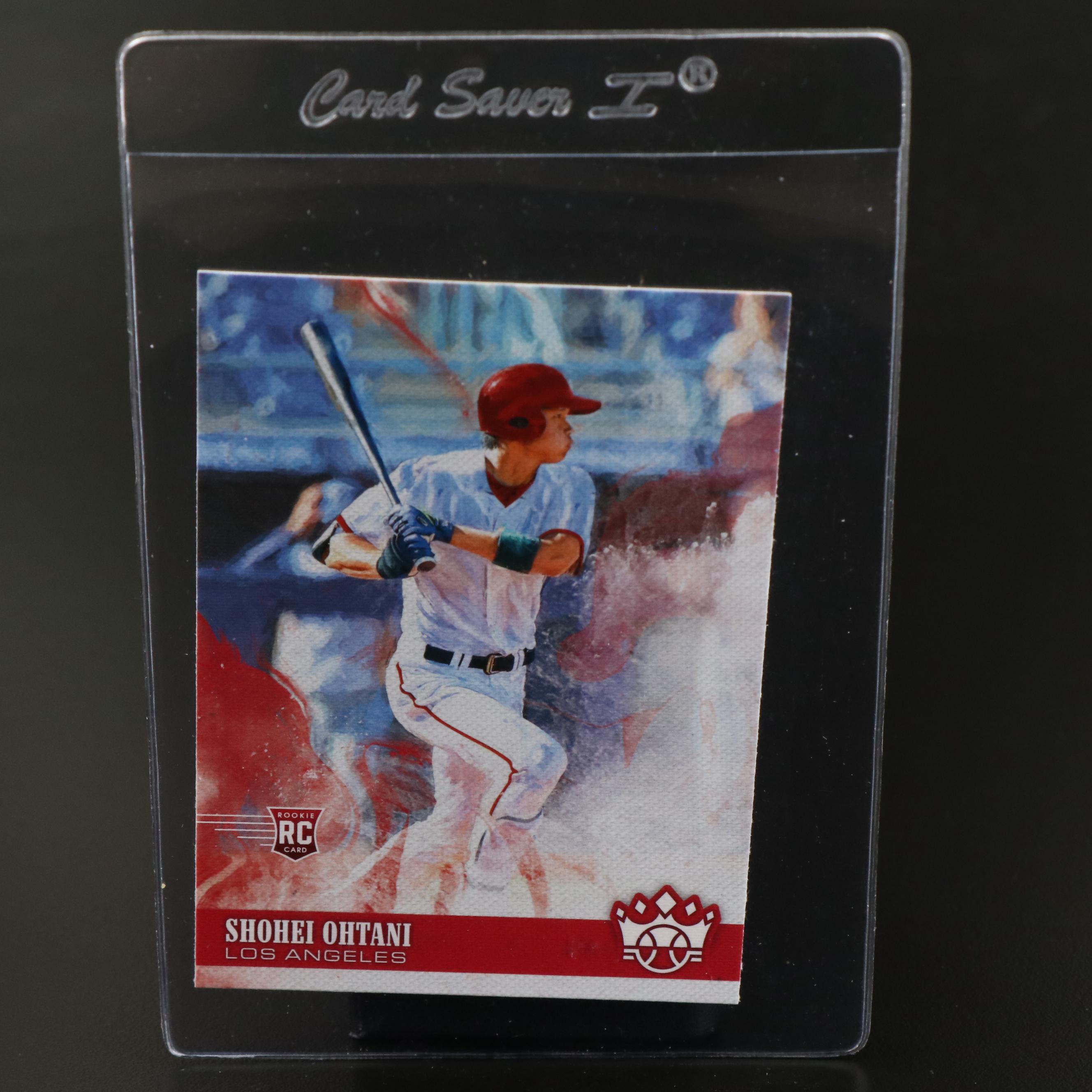 2018 Diamond Kings Shohei Ohtani Los Angeles Angels Rookie Baseball Card