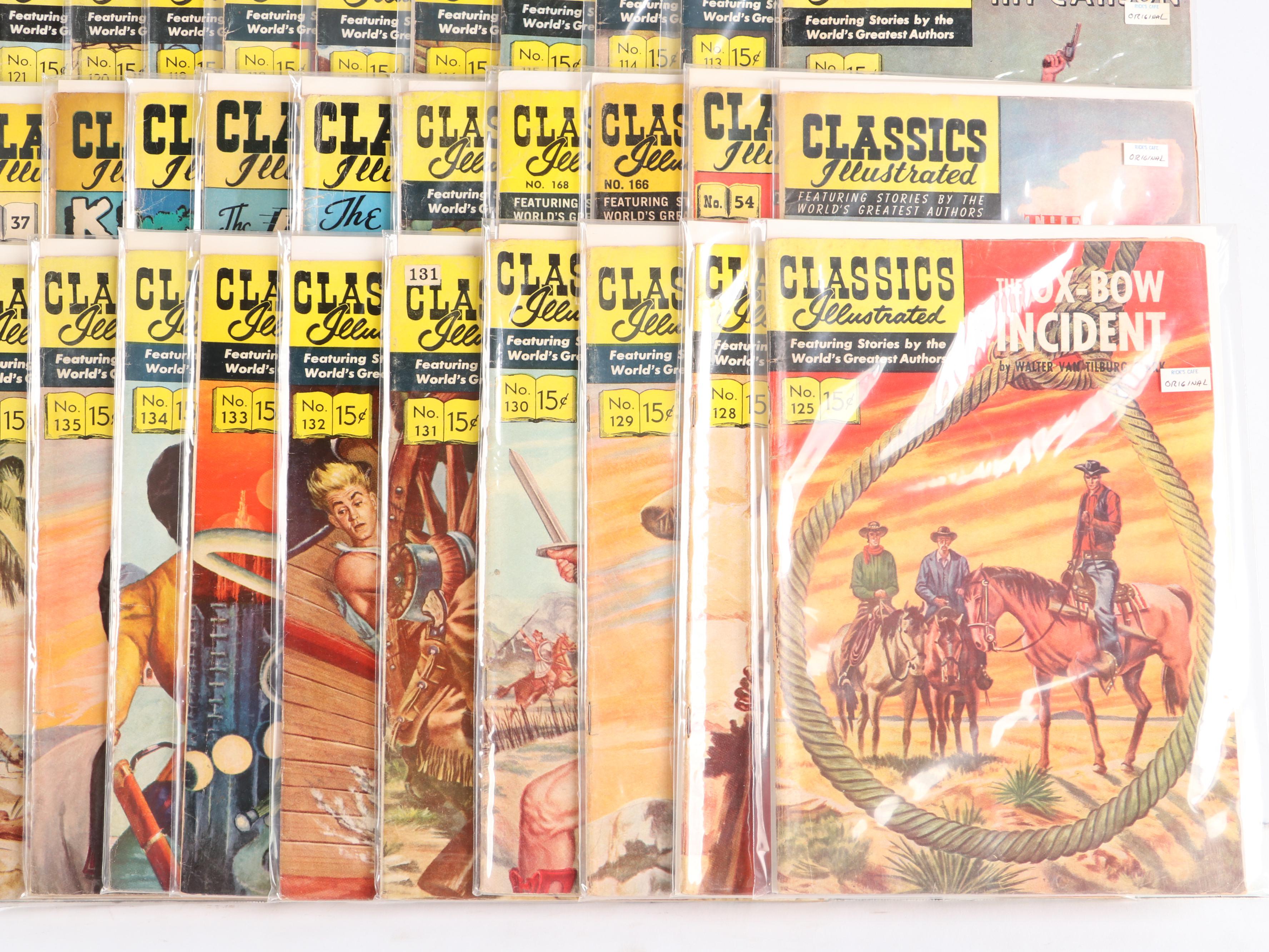 Golden–Silver Age "Classics Illustrated" Comic Books, 1941–1969