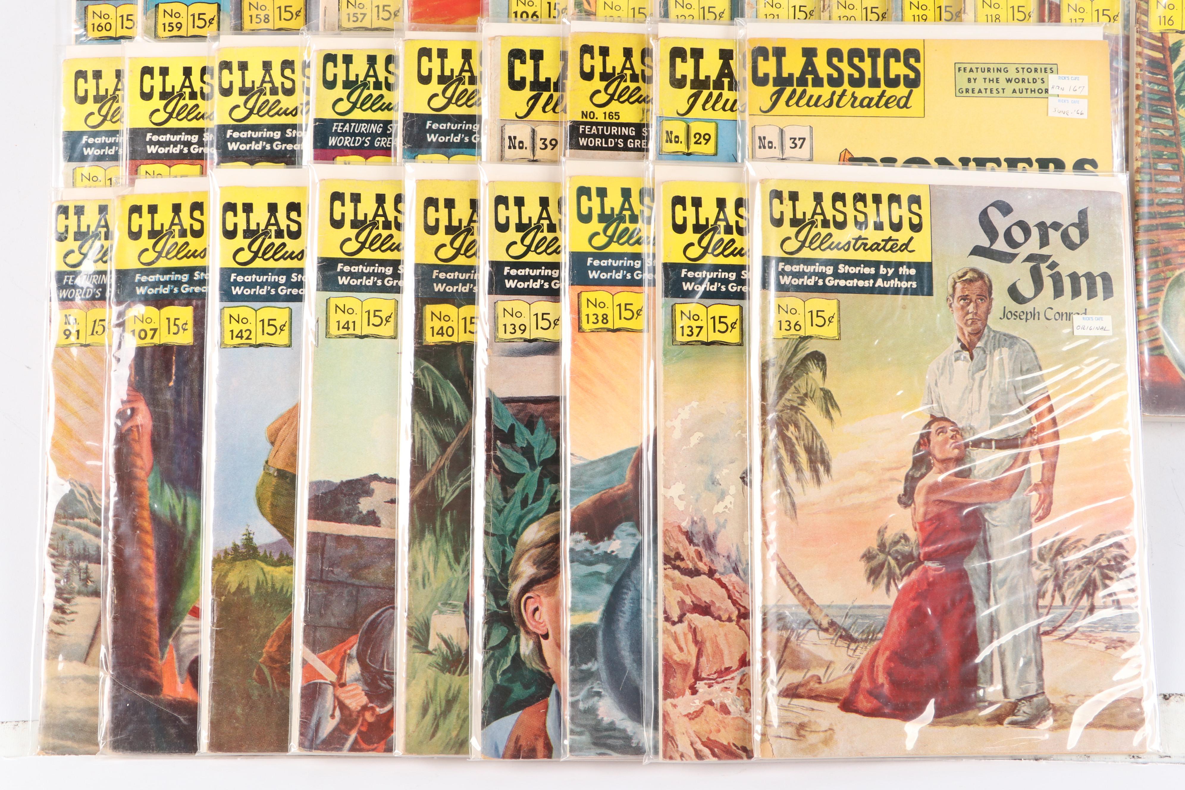 Golden–Silver Age "Classics Illustrated" Comic Books, 1941–1969