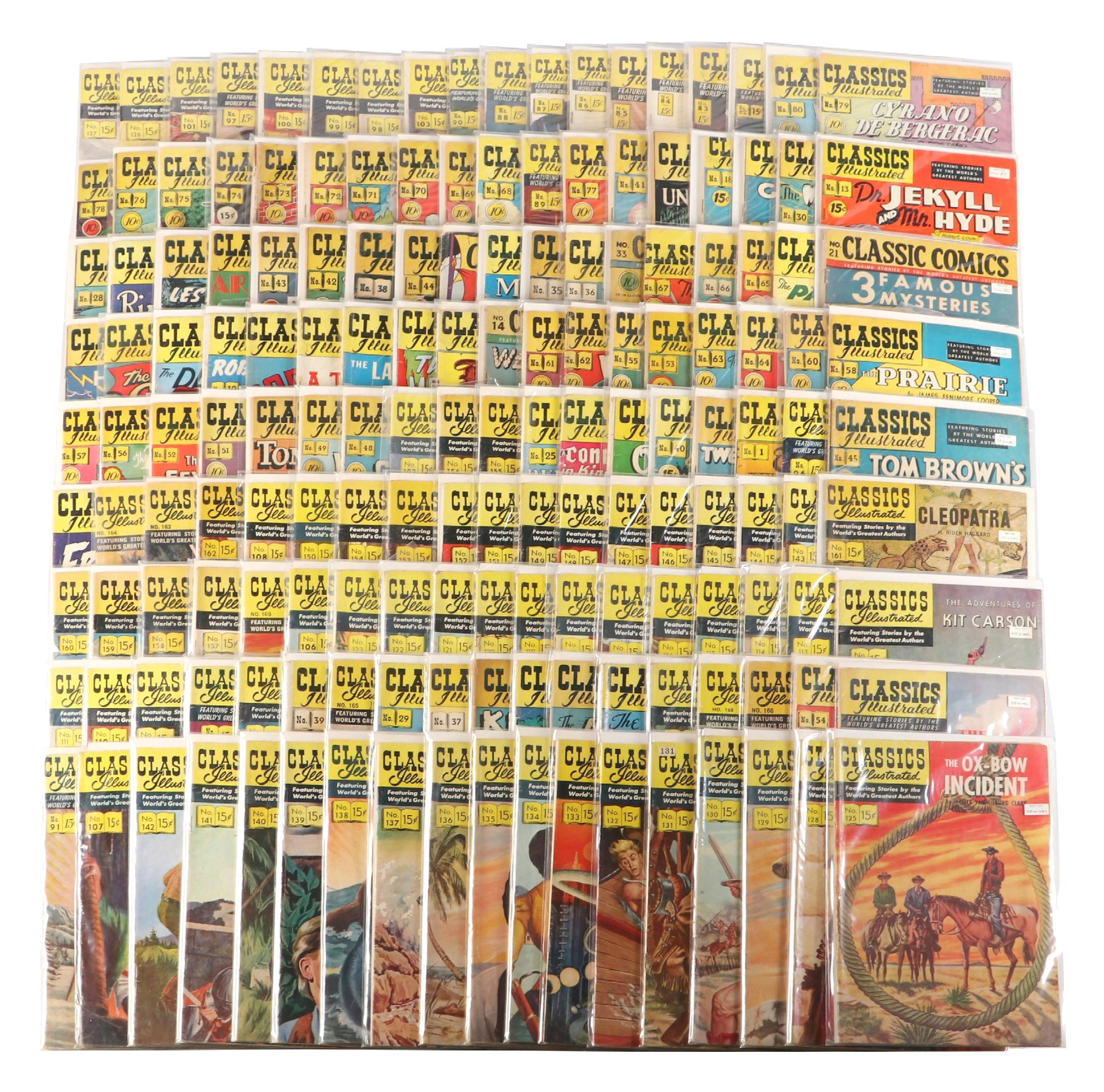 Golden–Silver Age "Classics Illustrated" Comic Books, 1941–1969