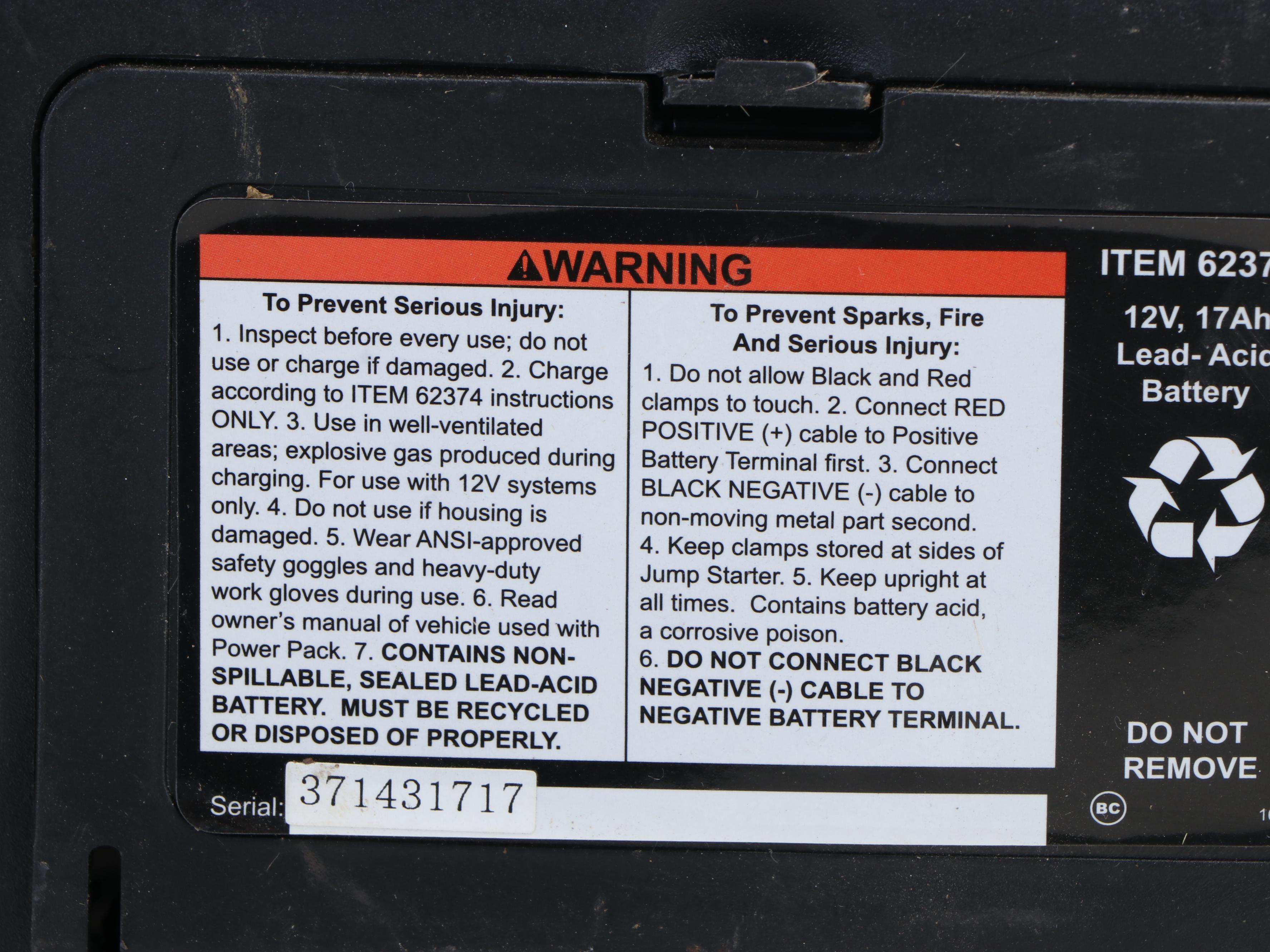 Cen-Tech 4-in-1 Portable Power Pack, Craftsman Steering Wheel Puller, and More