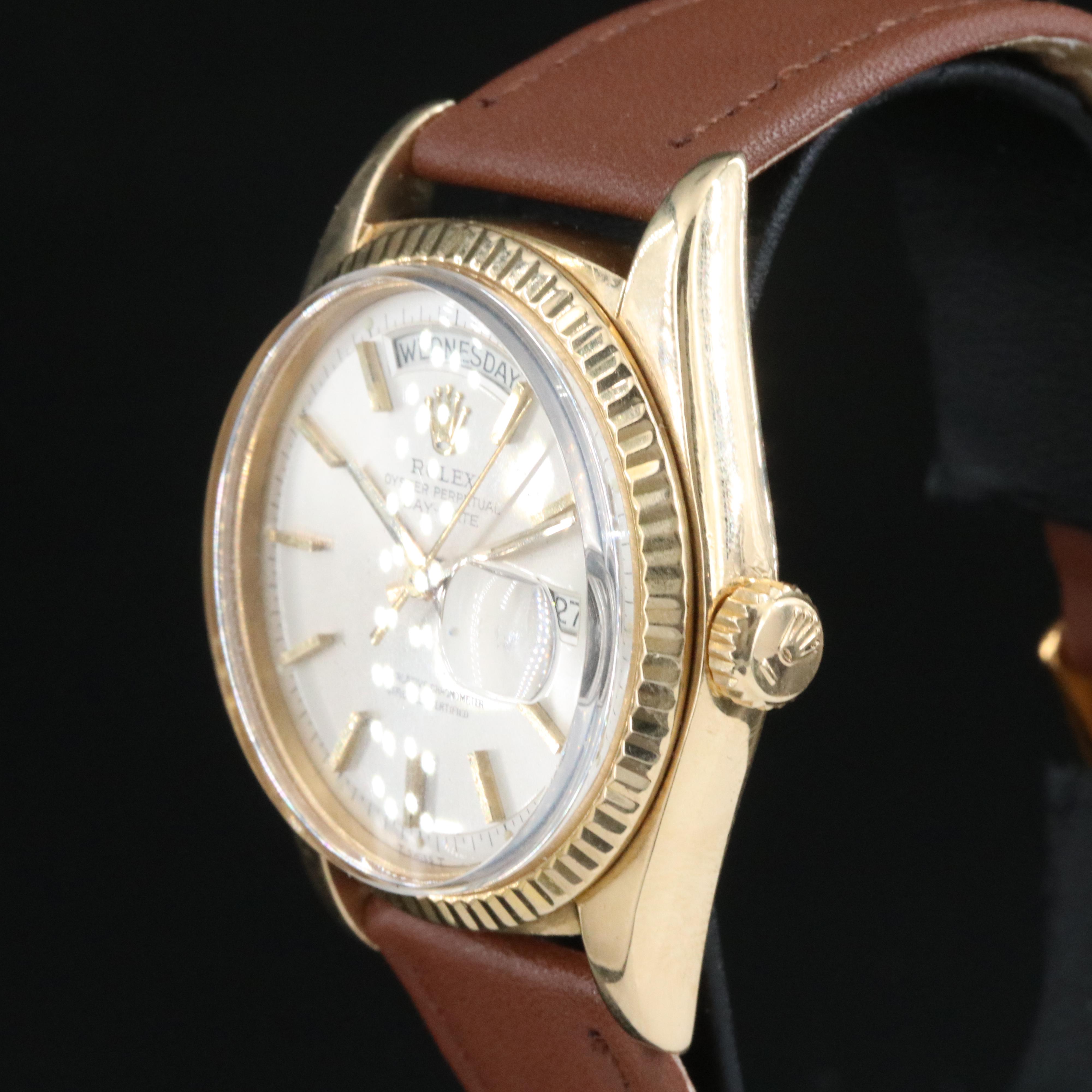 1971 Rolex Day-Date Pie Pan Dial Watch