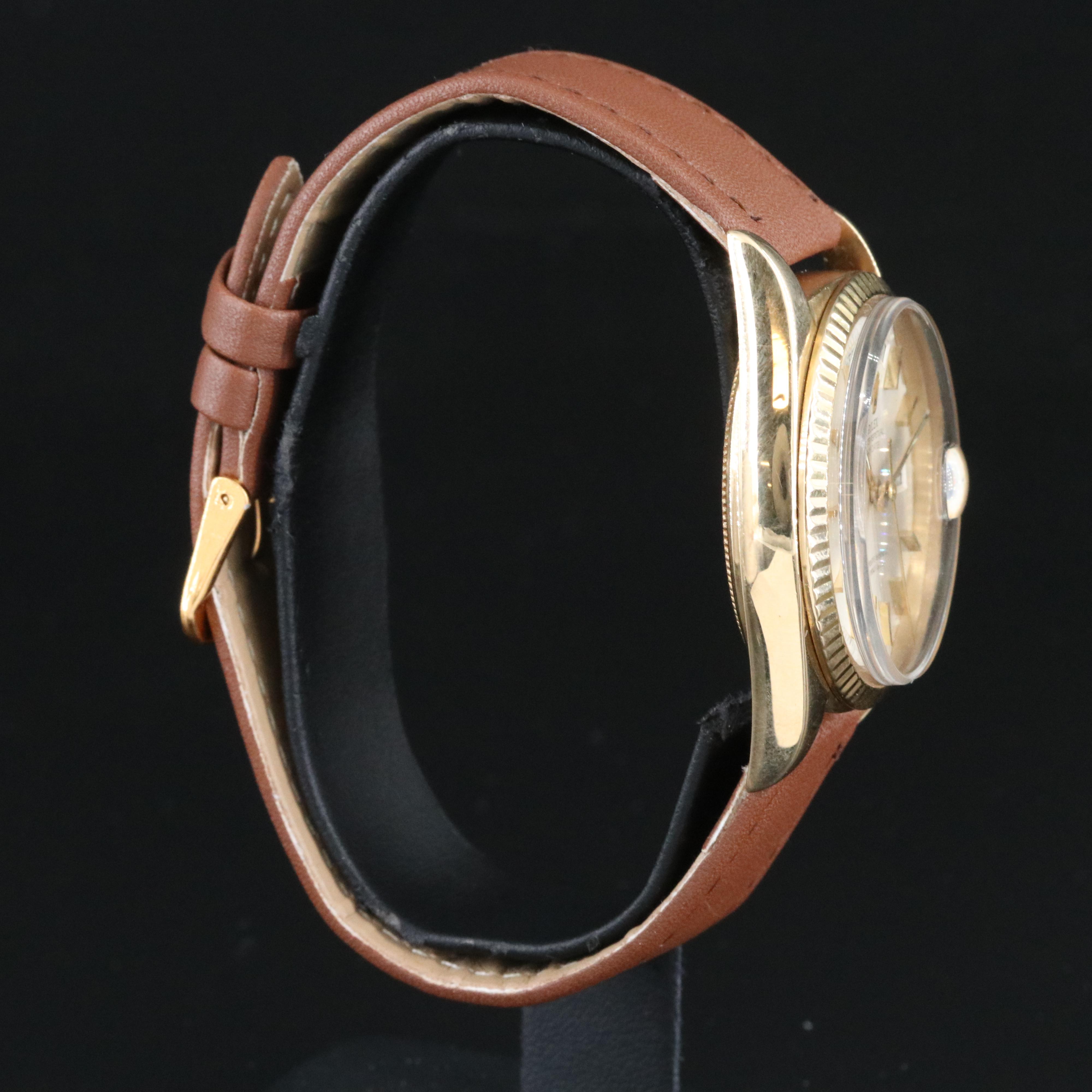 1971 Rolex Day-Date Pie Pan Dial Watch