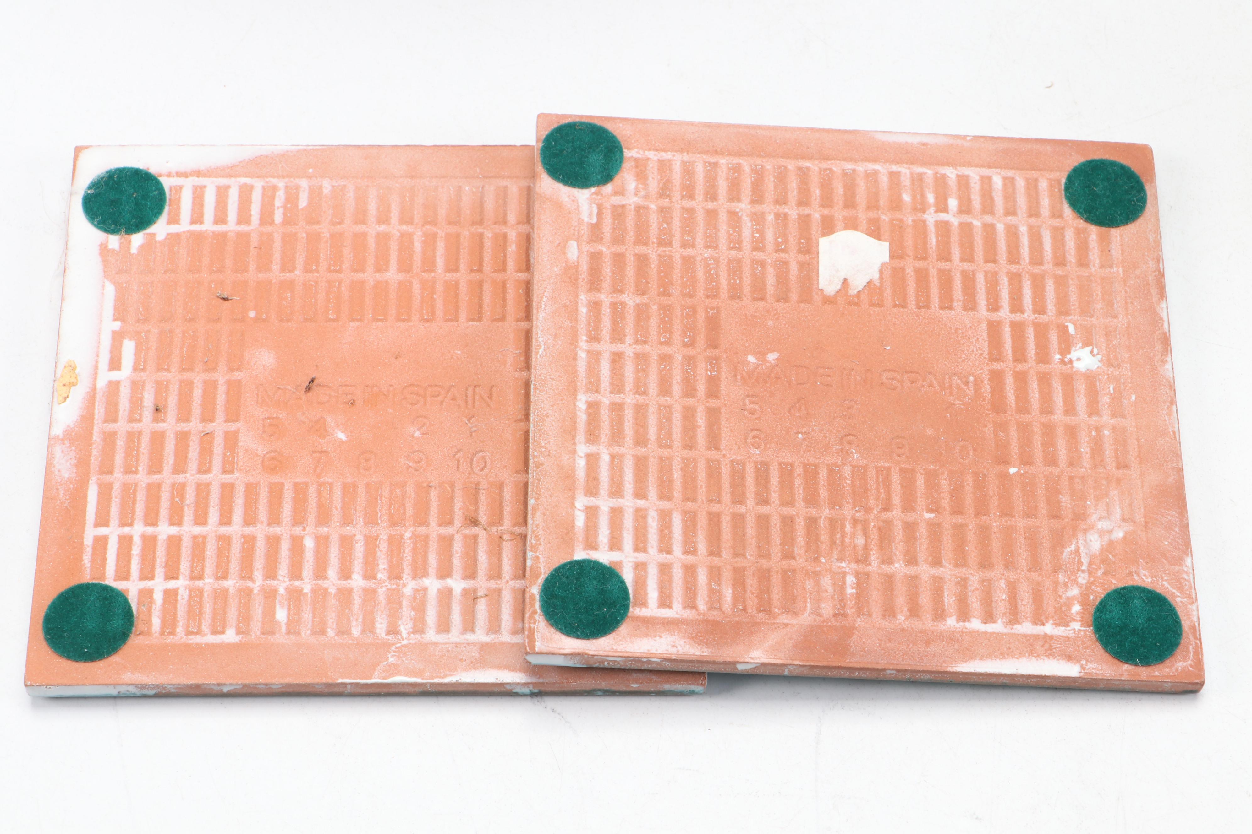 French Majolica Au Bain Marie Asparagus Plates with Other Tableware and Décor