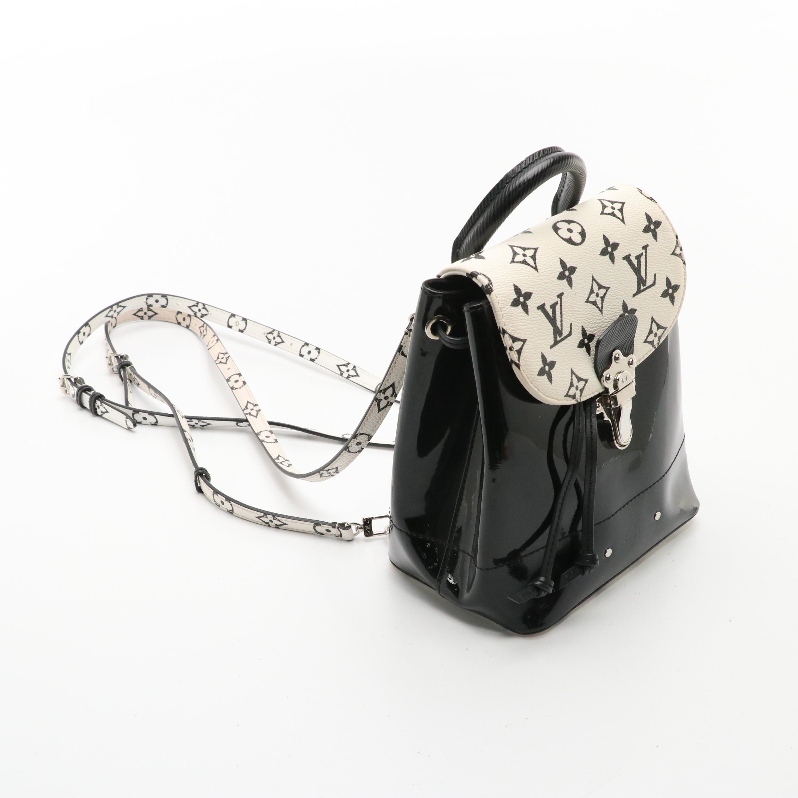 Louis Vuitton Hot Springs Backpack in Monogram, Epi and Black Patent Leather