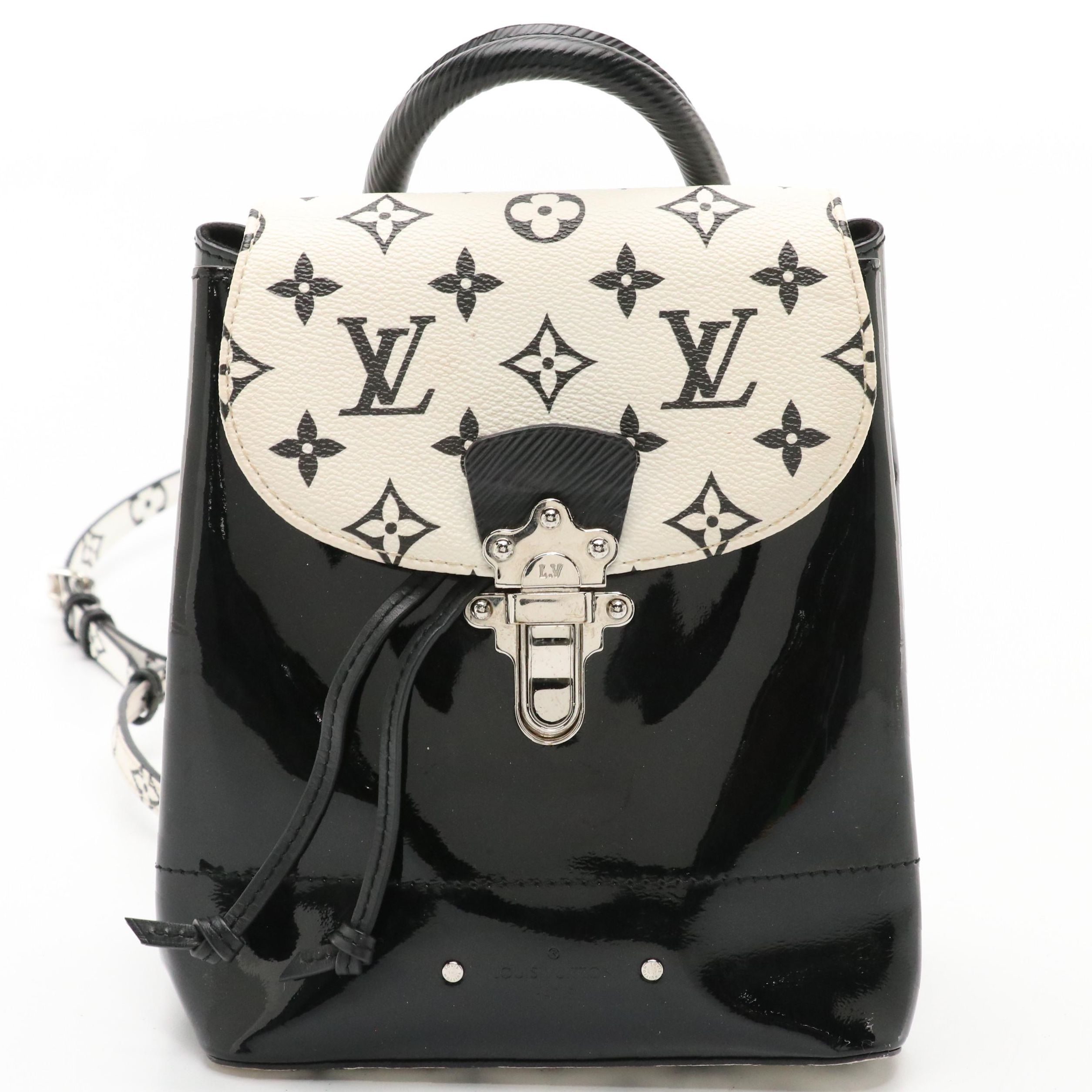 Louis Vuitton Hot Springs Backpack in Monogram, Epi and Black Patent Leather